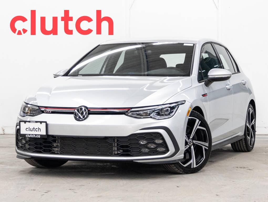 2024 Volkswagen Golf GTI Autobahn w/ Apple CarPlay & Android Auto, Rearview