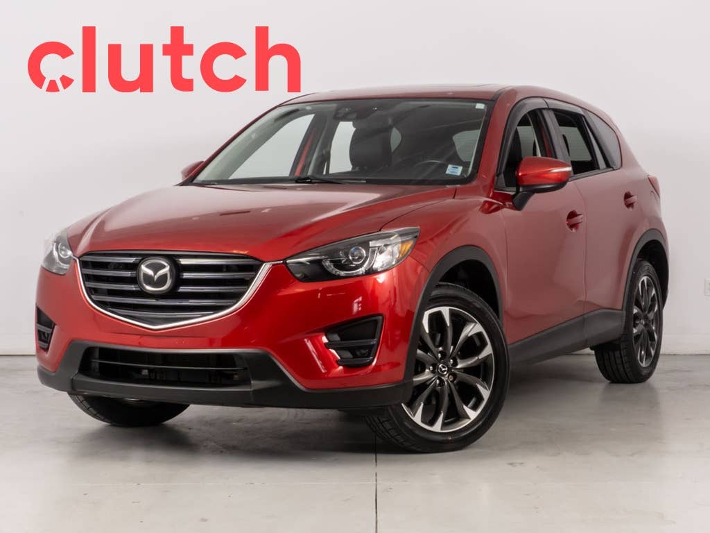 2016 Mazda CX-5 GT AWD w/Navigation, Power Moonroof, Rearview Came
