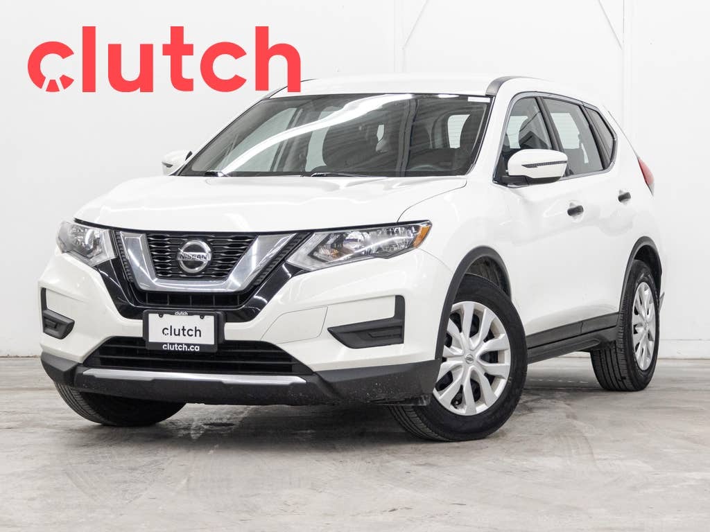 2018 Nissan Rogue S w/ Apple CarPlay & Android Auto, Rearview Cam, B