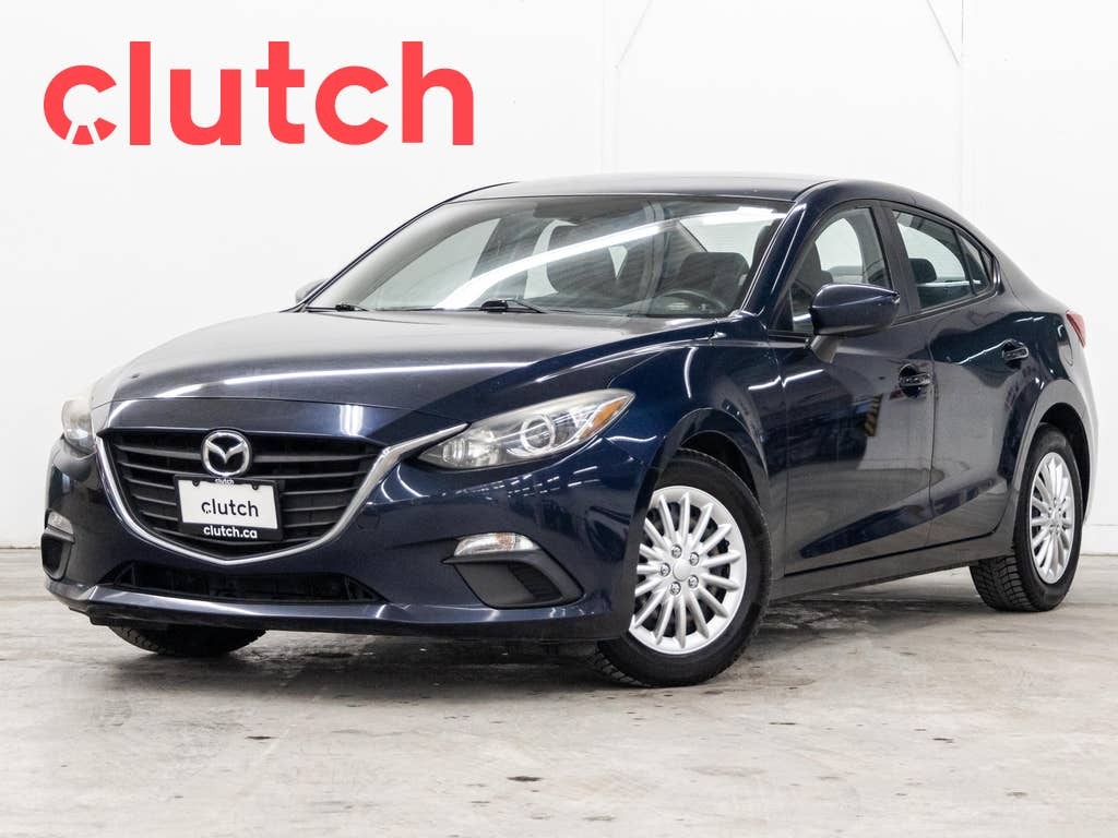 2014 Mazda Mazda3 GX-SKY w/ A/C, Bluetooth, Push Button Start