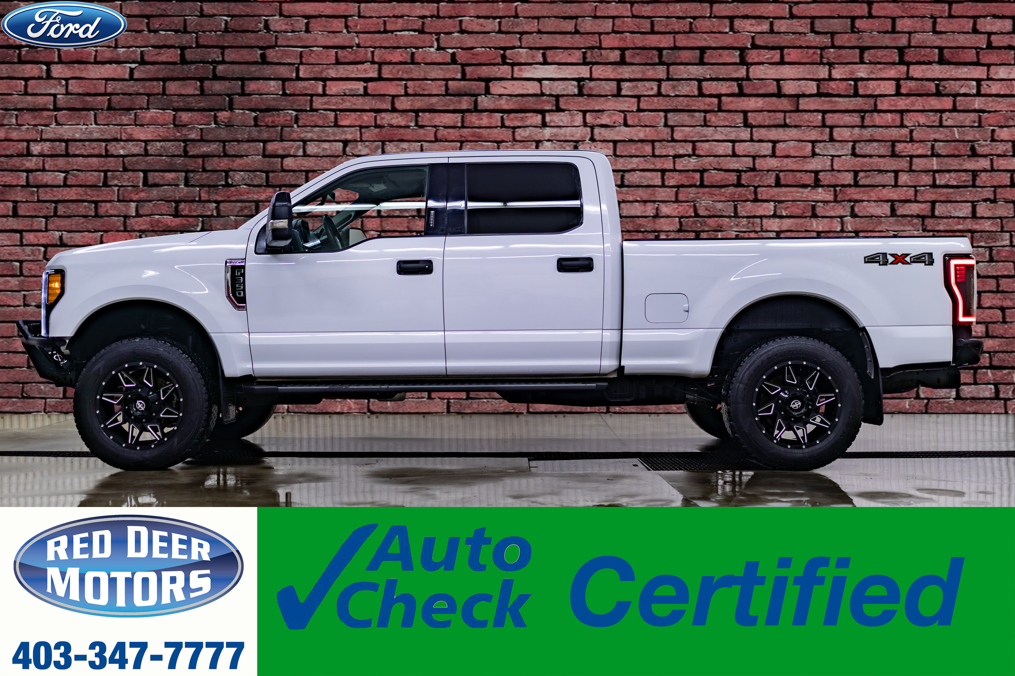 2019 Ford F-350 4x4 Crew Cab XLT Leather Aftermarket Exhaust