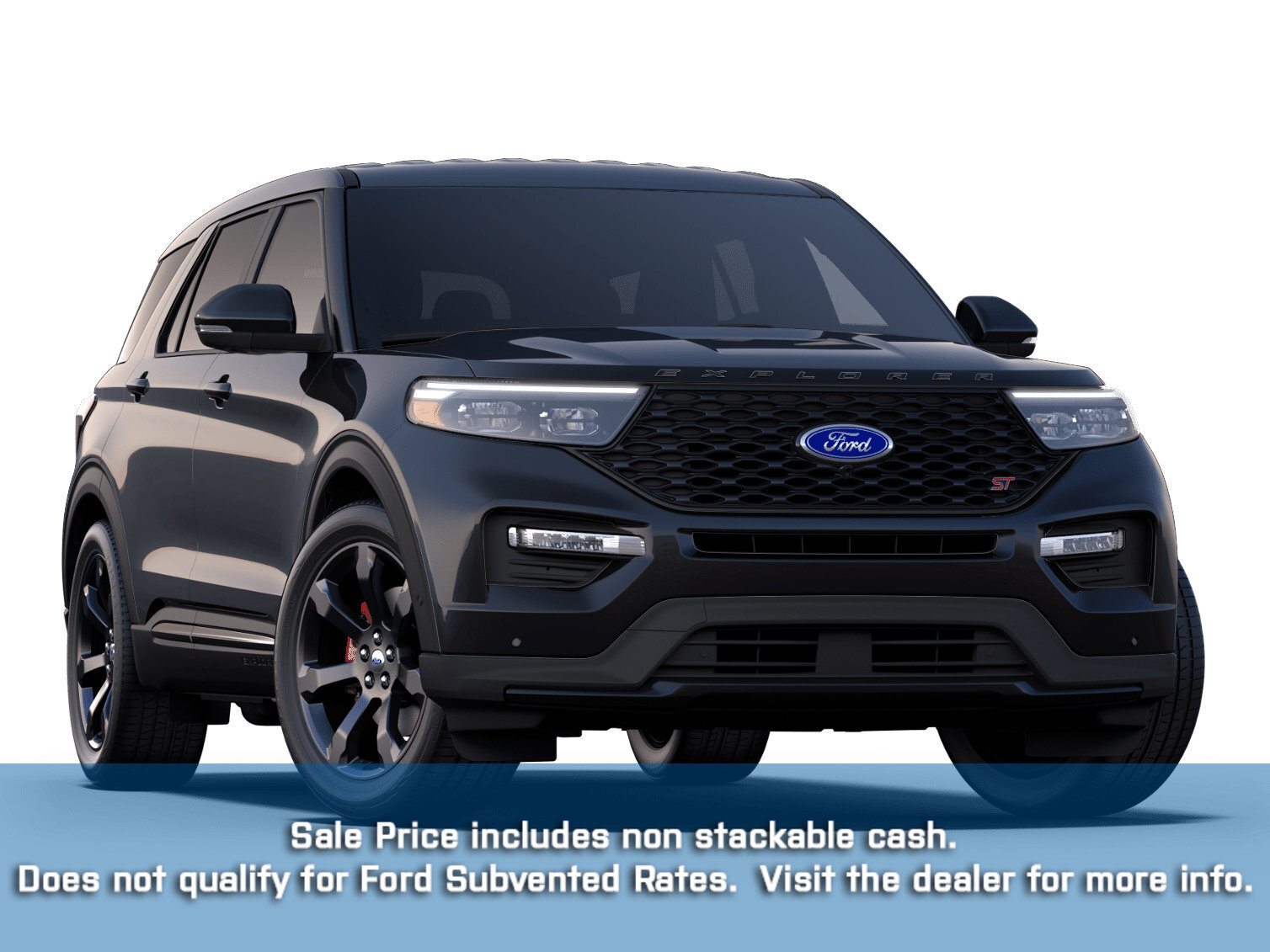 2024 Ford Explorer ST 4WD Tech Pkg Tow Pkg Sunroof Leather Nav Cam Sy