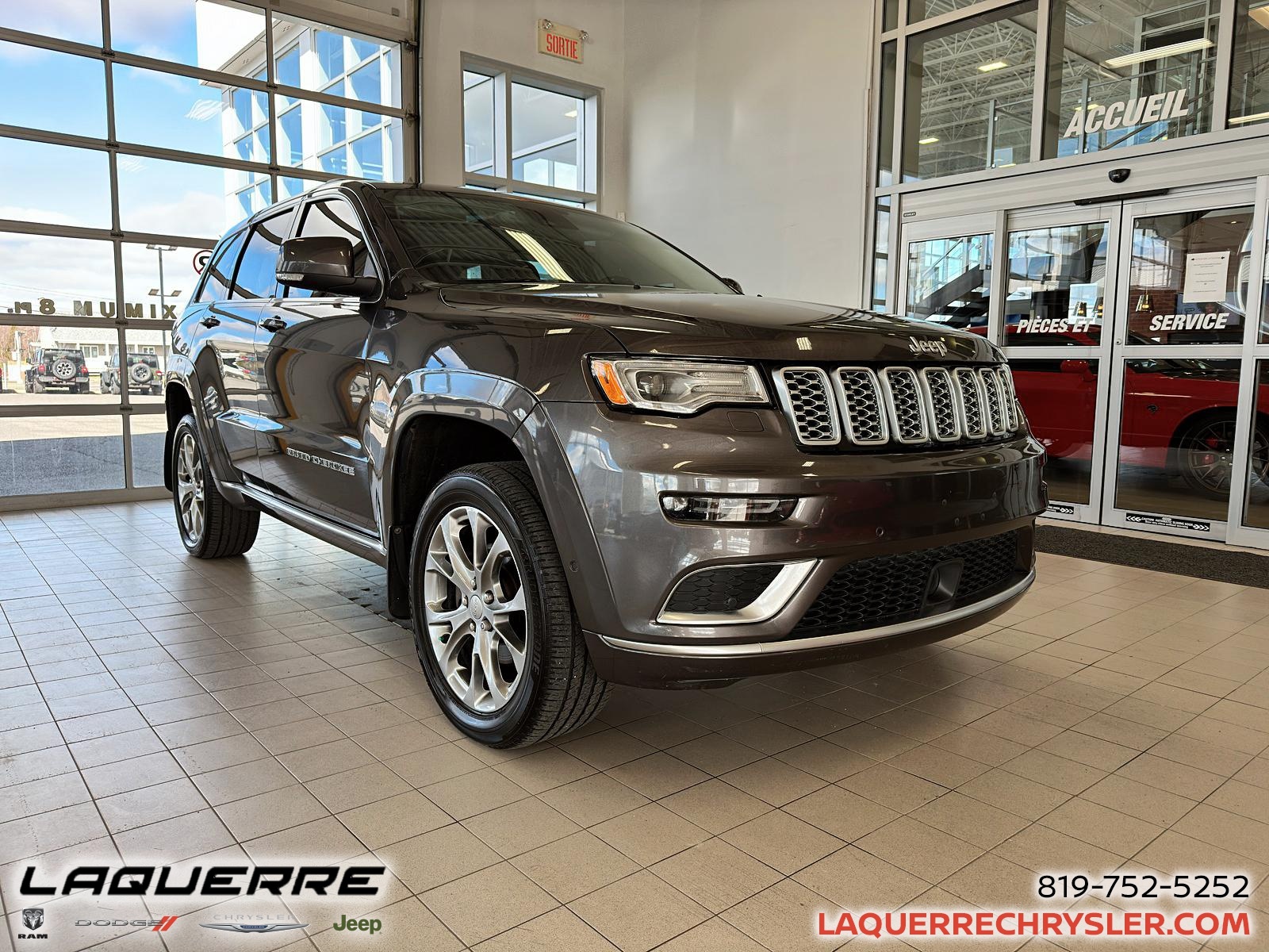 2019 Jeep Grand Cherokee SUMMIT 4X4 //TOIT PANORAMIQUE // GPS // CUIR //