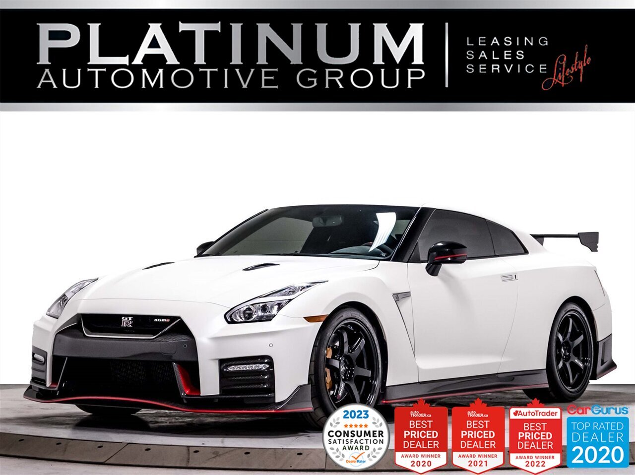 2017 Nissan GT-R NISMO, AWD, 600+HP, AMS UPGRADE, BREMBO, MATTE PPF