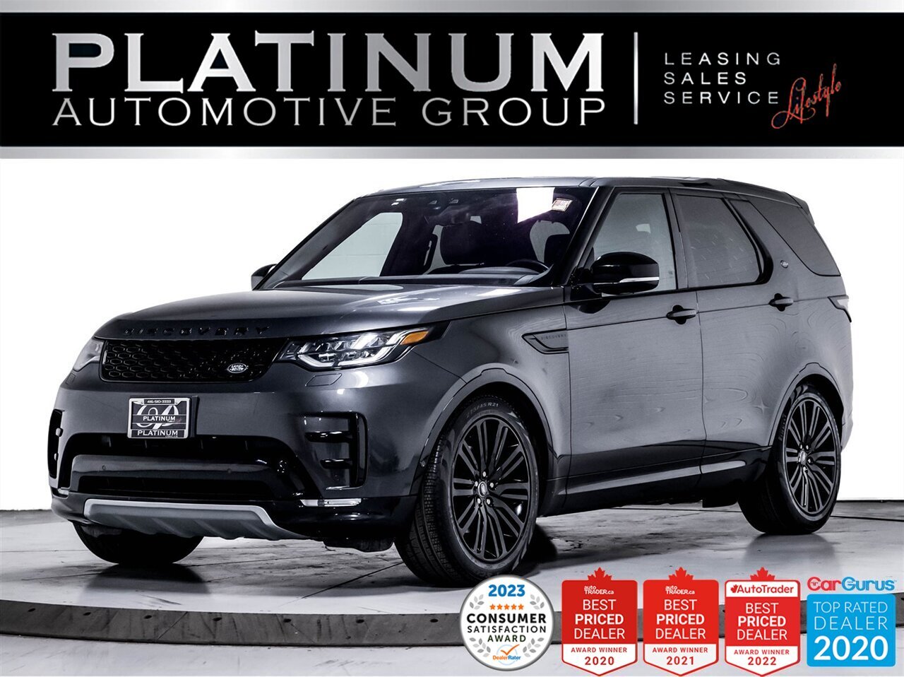 2019 Land Rover Discovery HSE TD6, AWD, NAV, MERIDIAN SOUND SYSTEM, 360 CAM