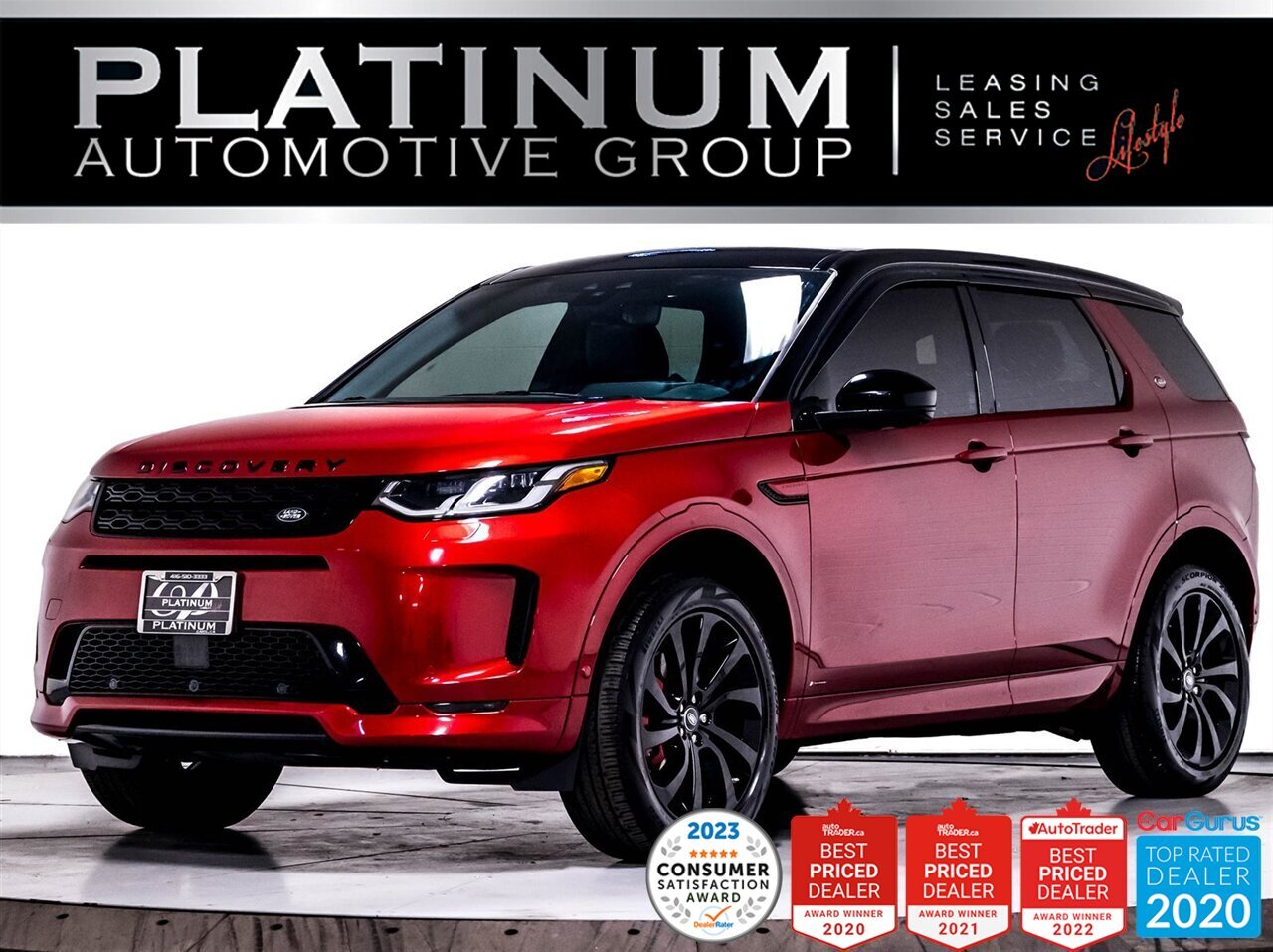 2020 Land Rover Discovery Sport P290 HSE R-Dynamic MHEV,AWD,PANO,MERIDIAN SURROUND