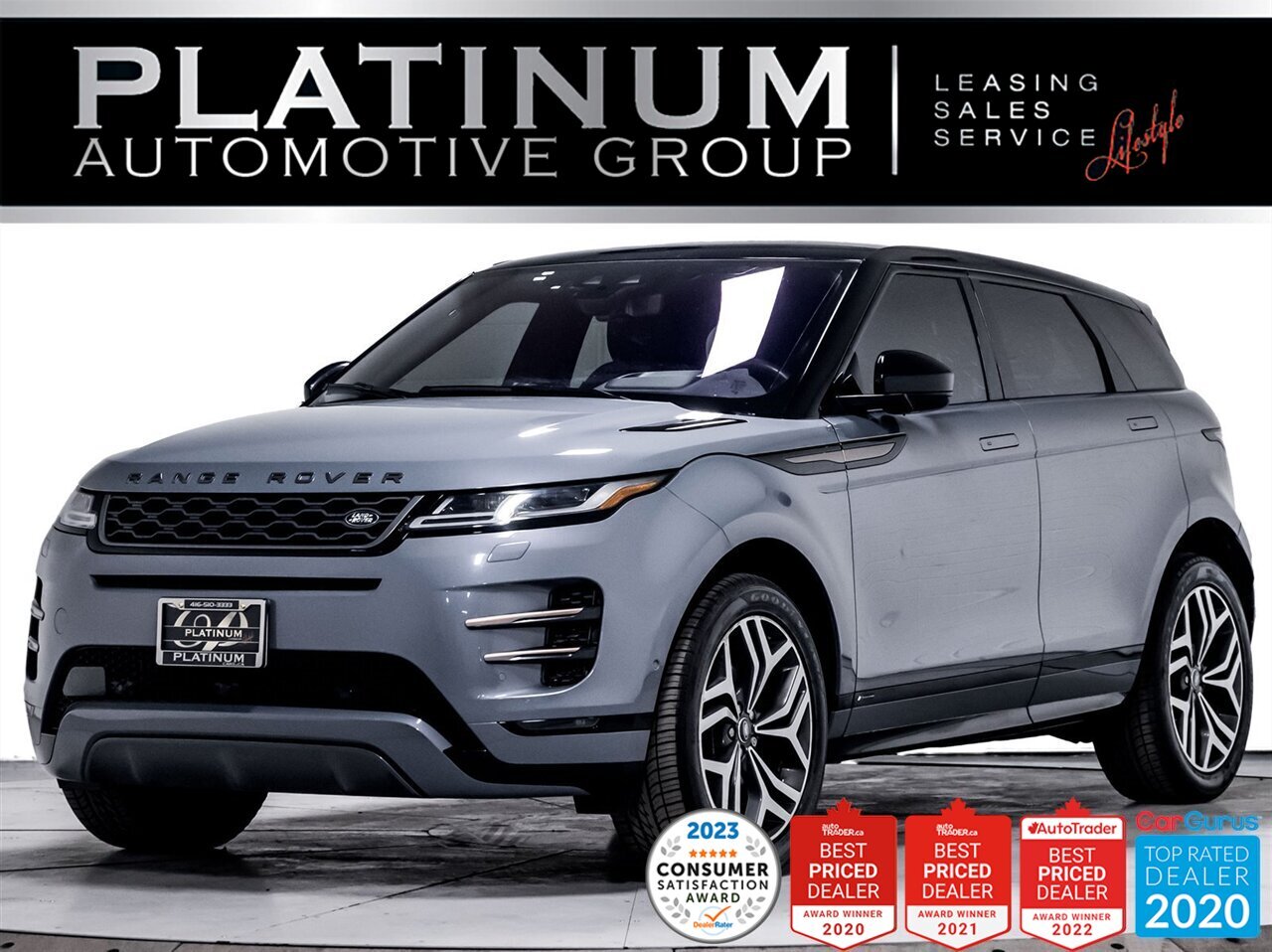 2020 Land Rover Range Rover Evoque FIRST EDITION,AWD,HUD,MERIDIAN SYS,PANO,NAVI,CAM