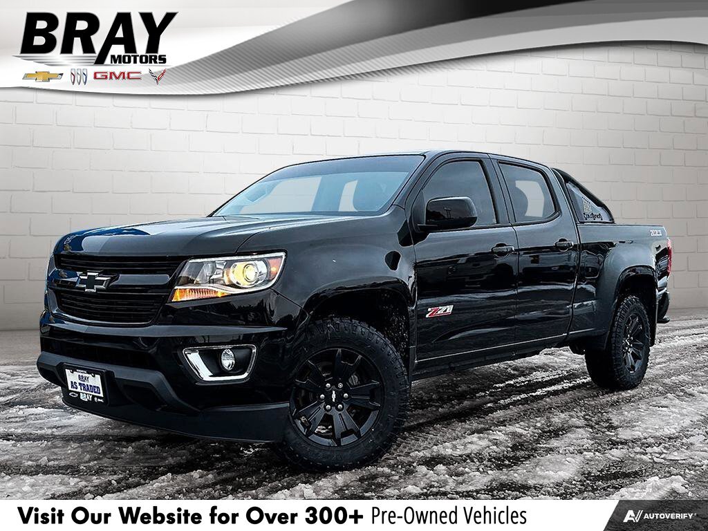 2017 Chevrolet Colorado 4WD Z71 CERTIFIED PRE-OWNED | 1-OWNER | CLEAN CARF