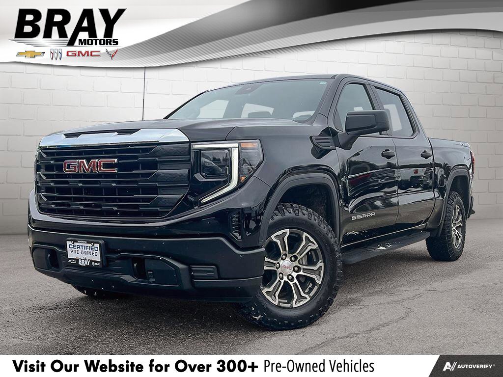 2023 GMC Sierra 1500 Pro 1-OWNER | CLEAN CARFAX | CERTIFIED PRE-OWNED