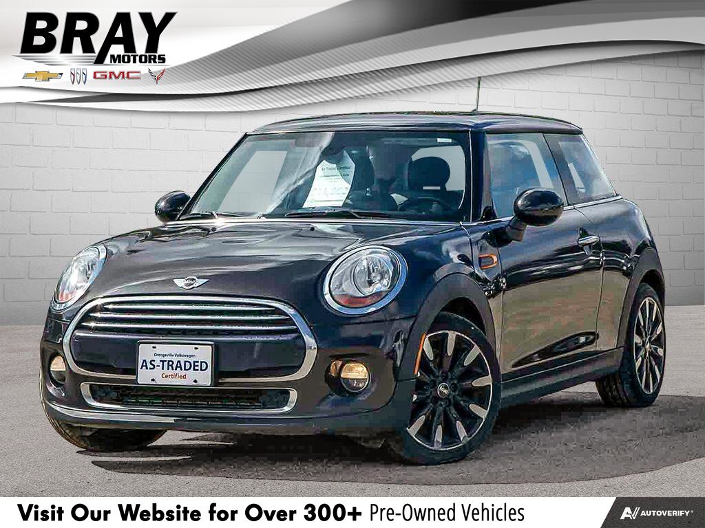 2015 MINI Cooper Hardtop CooperAS-TRADED CERTIFIED, LEATHER, SUNROOF