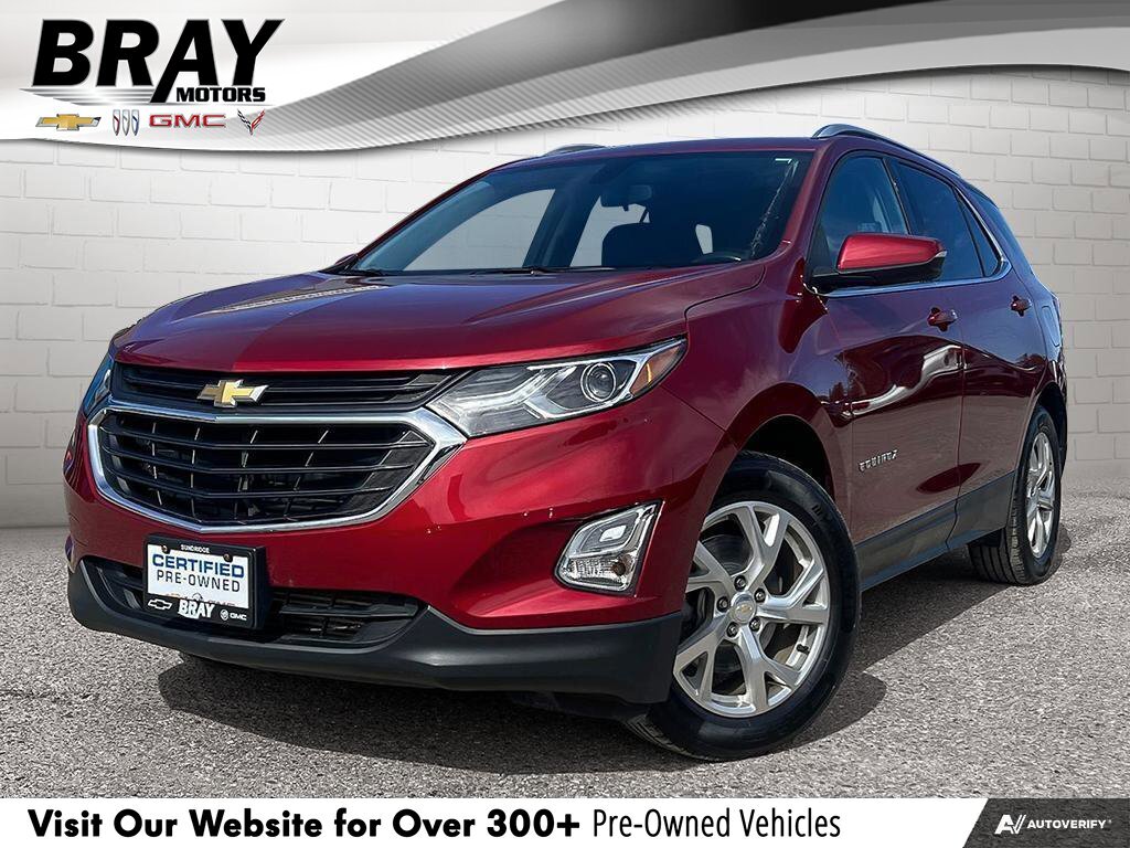 2018 Chevrolet Equinox LT CERTIFIED PRE-OWNED | 1-OWNER | CLEAN CARFAX