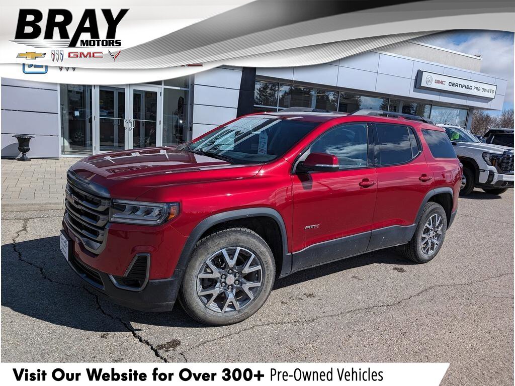 2021 GMC Acadia AT4AT4, LUXURY, AWD, NAV, ROOF, LOADED, 1-OWNER, C