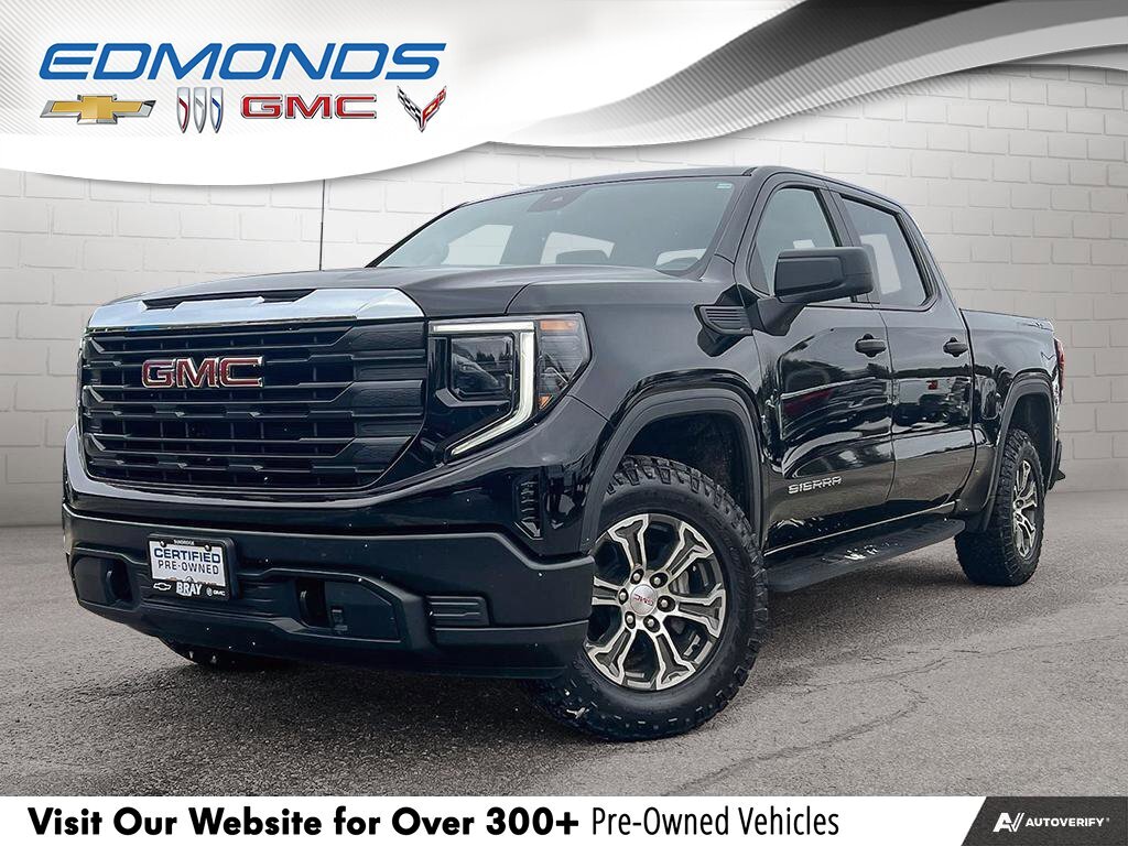2023 GMC Sierra 1500 Pro 1-OWNER | CLEAN CARFAX | CERTIFIED PRE-OWNED