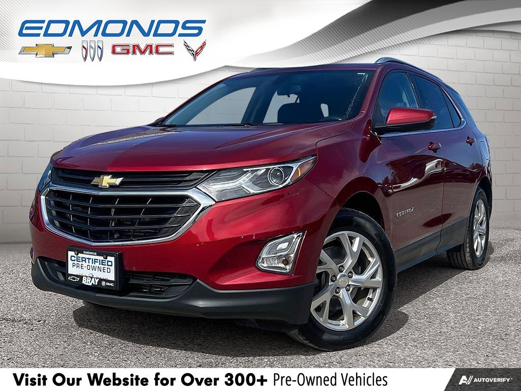 2018 Chevrolet Equinox LT CERTIFIED PRE-OWNED | 1-OWNER | CLEAN CARFAX