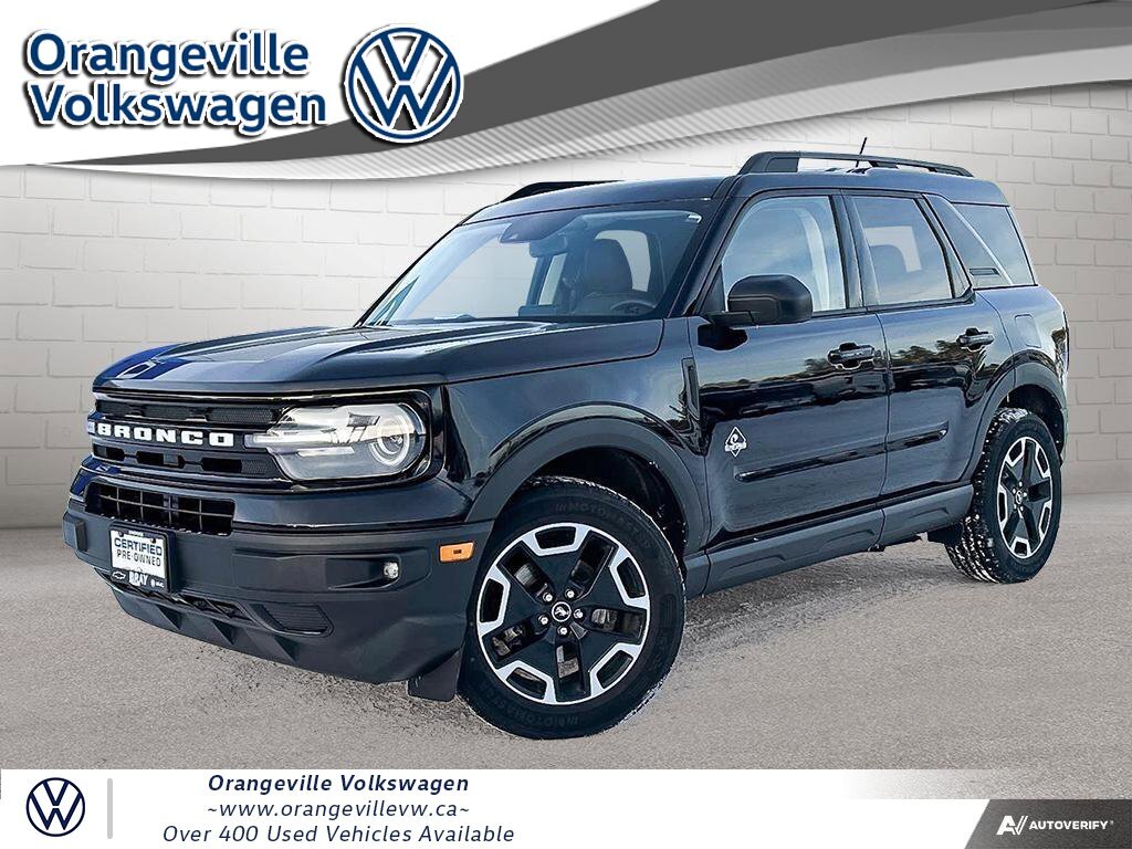 2021 Ford Bronco Sport Outer Banks 1-OWNER | CERTIFIED PRE-OWNED