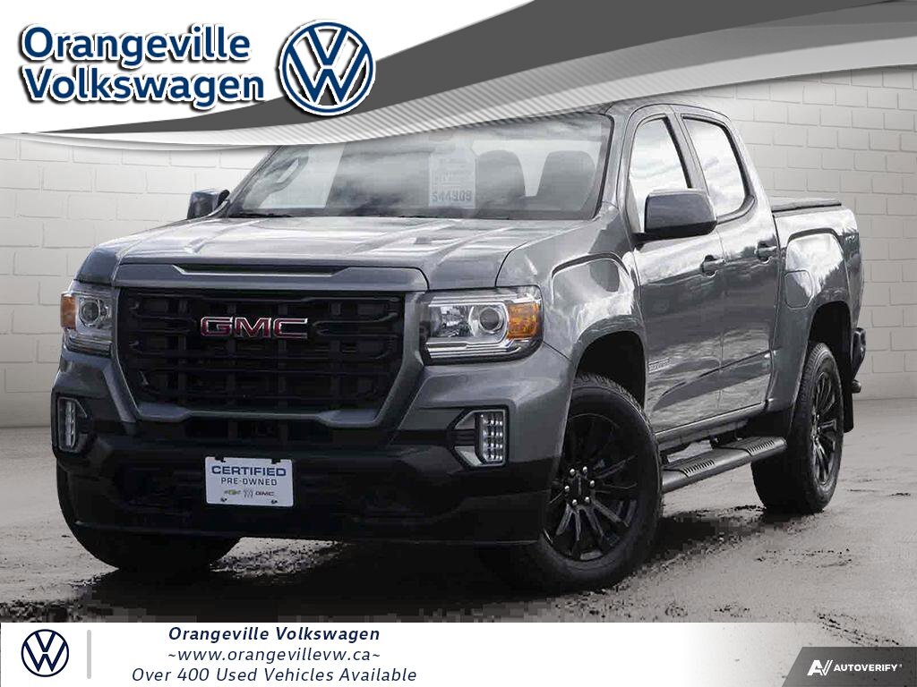 2022 GMC Canyon 4WD ElevationELEVATION W/LEATHER, CREW, 4X4, 1-OWN
