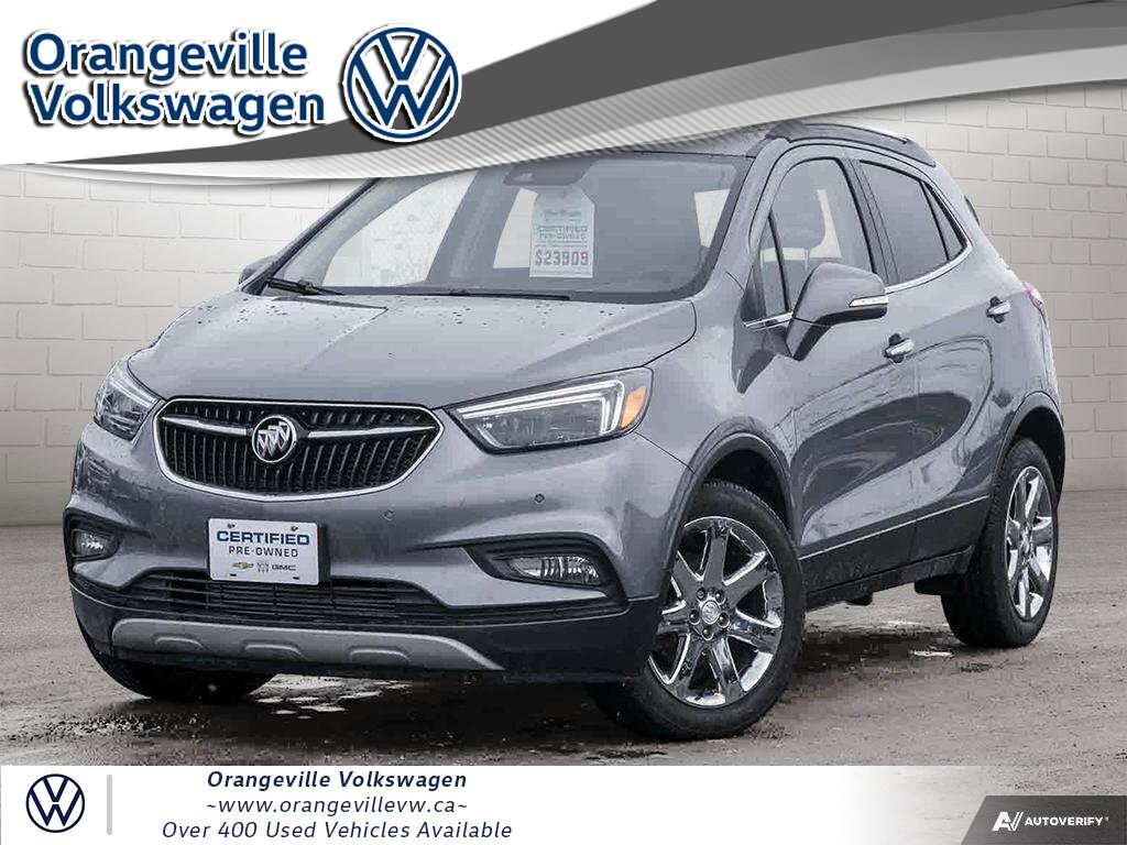 2019 Buick Encore EssenceESSENCE, FWD, NAV, ROOF, HTD LEATHER, 1-OWN