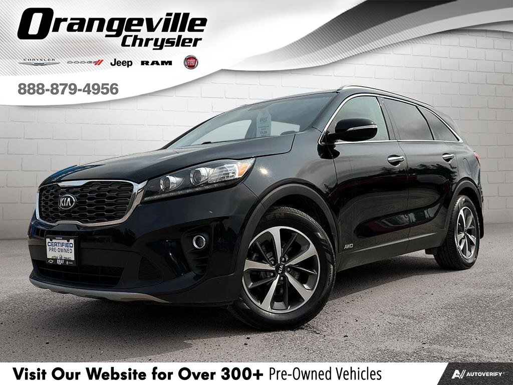 2019 Kia Sorento 3.3L EX CERTIFIED PRE-OWNED | CLEAN CARFAX