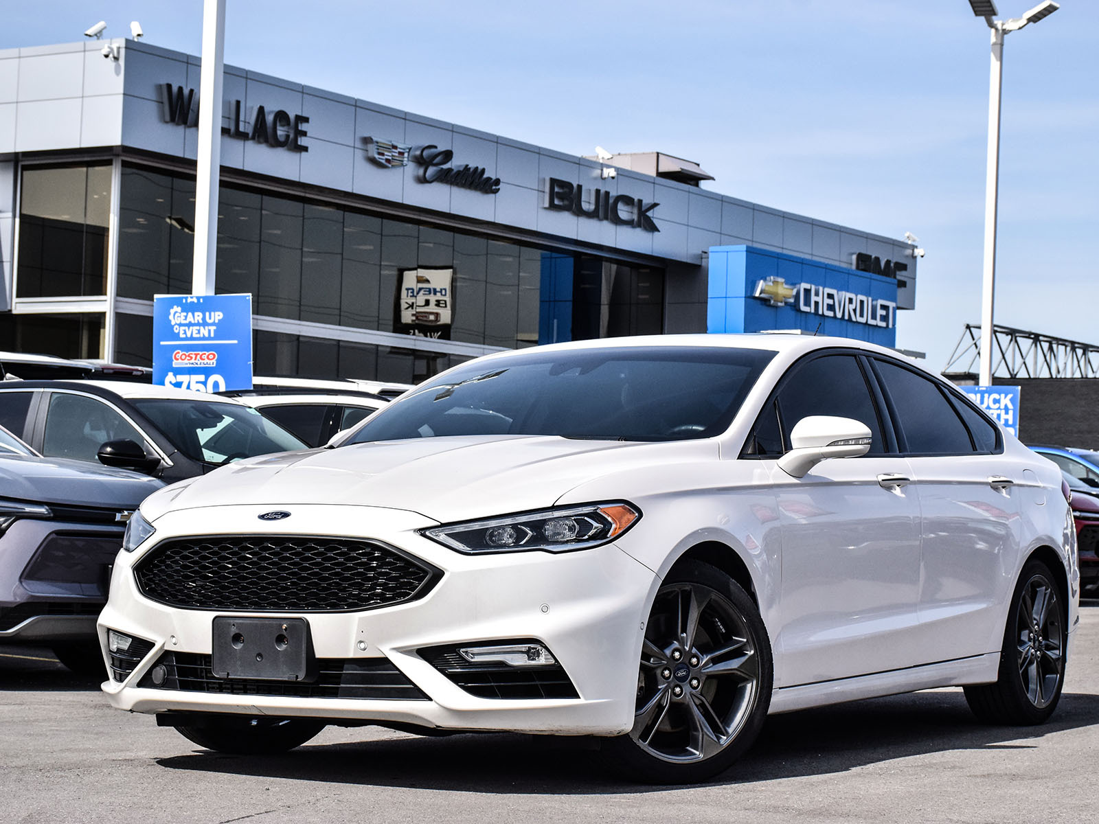 2017 Ford Fusion V6 Sport AWD, Sunroof, Heated Seats, Back up Cam