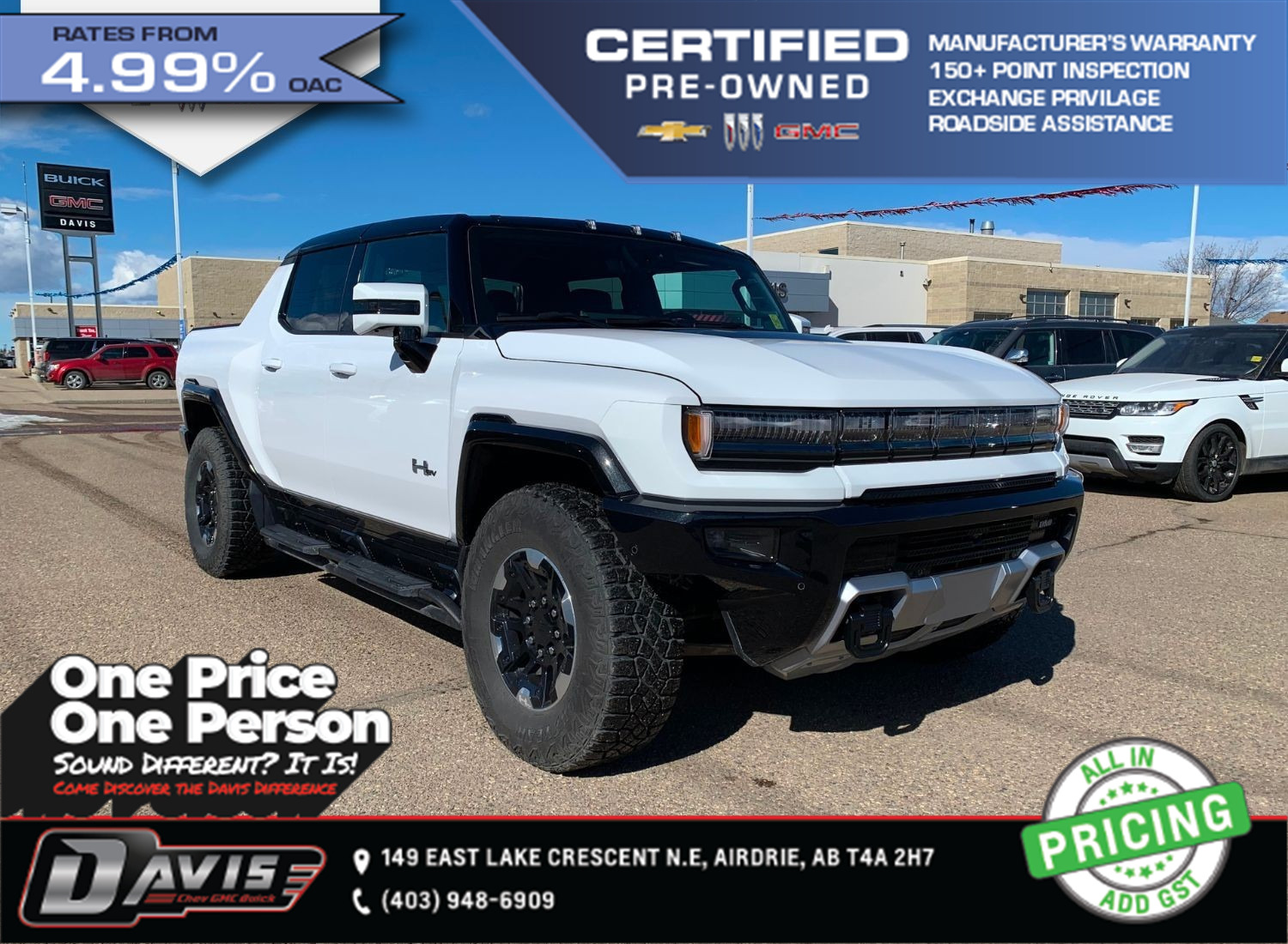 2023 GMC HUMMER EV Pickup INFINITY ROOF WITH SKY PANELS | PAINT PROTECTION F