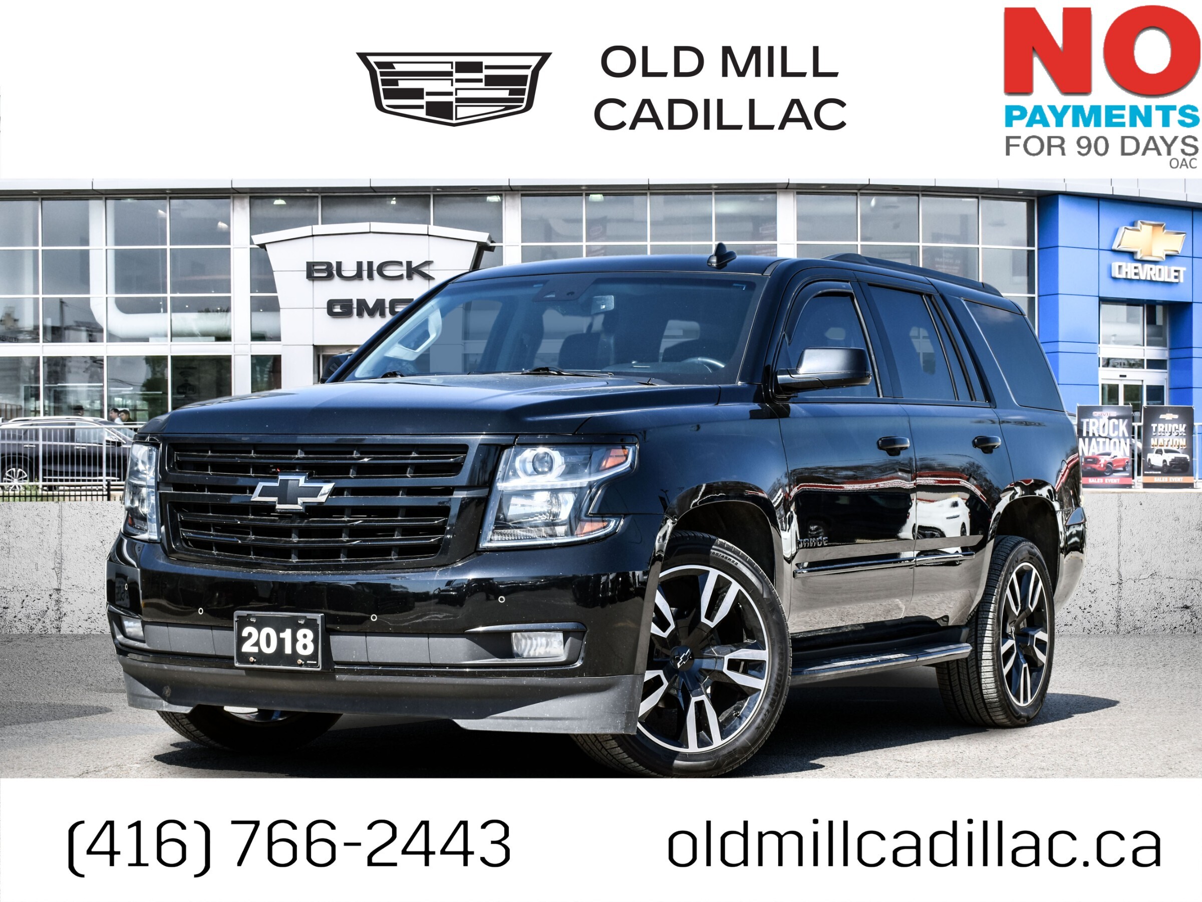 2018 Chevrolet Tahoe CLEAN CARFAX | ONE OWNER | RST | SUNROOF | LEATHER