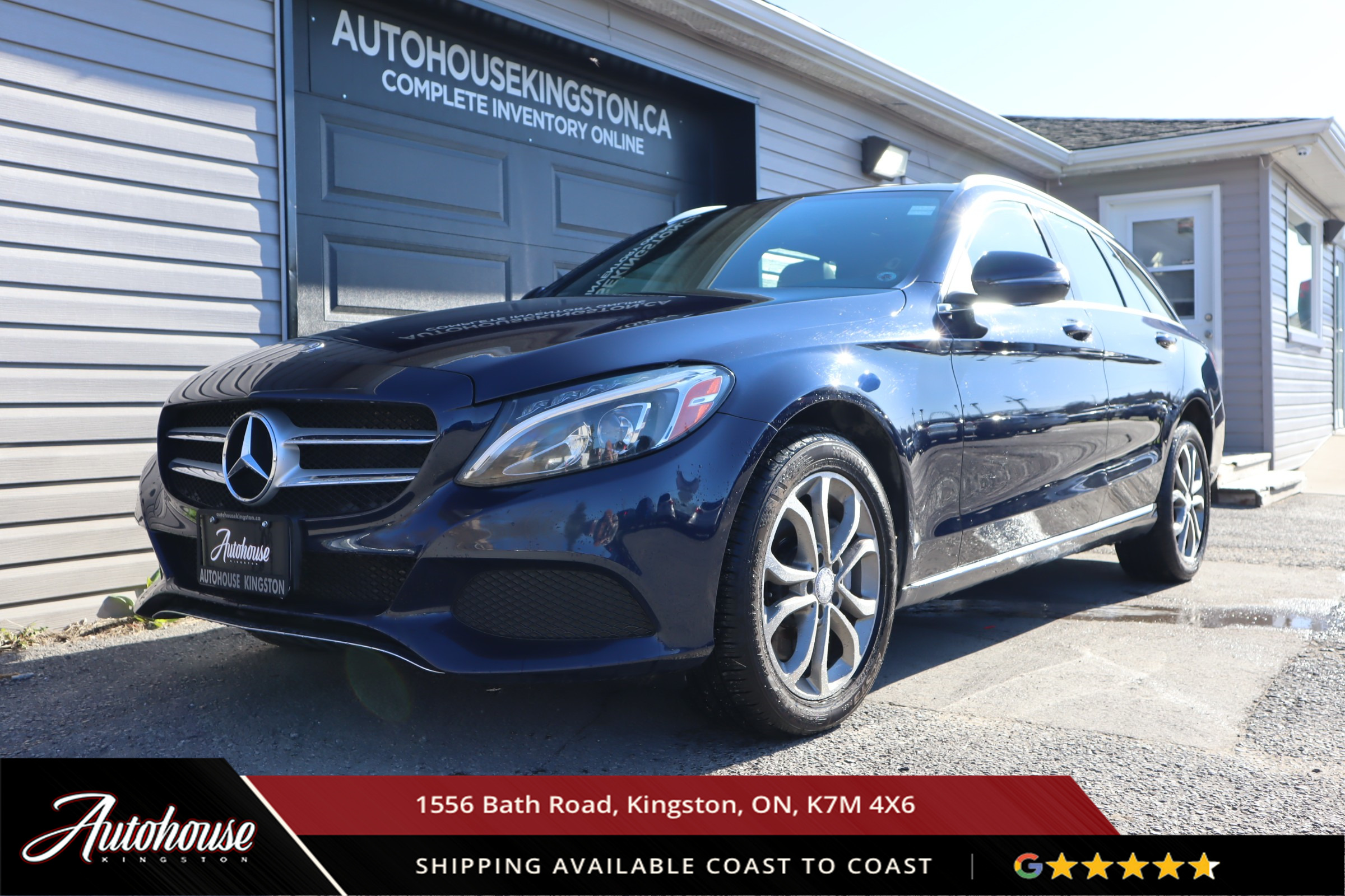 2018 Mercedes-Benz C-Class PANORAMIC MOON ROOF - HEATED LEATHER - NAVIGATION