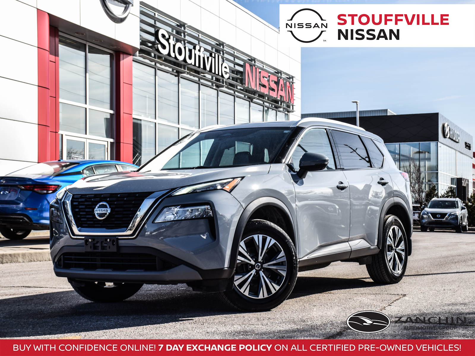 2021 Nissan Rogue SV Premium/CPO Eligible/Leatherette/Panorama