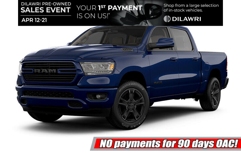 2023 Ram 1500 SPORT Includes Immobilizer | Save On Insurance