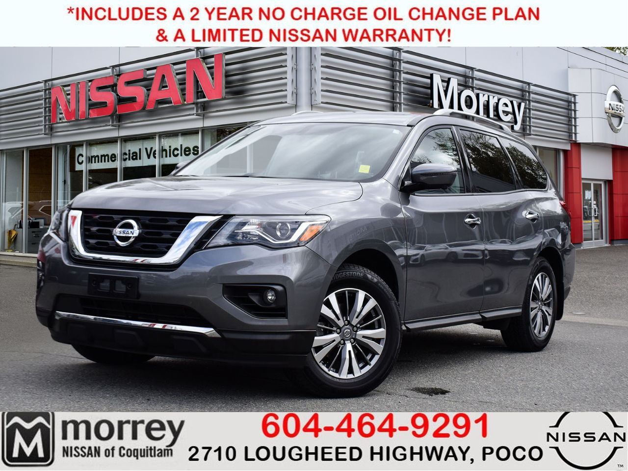 2020 Nissan Pathfinder SL PREMIUM-CERTIFIED PRE-OWNED-LOCAL BC VEHICLE  