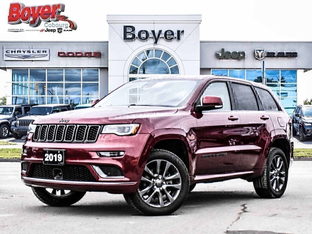 2019 Jeep Grand Cherokee HIGH ALTITUDE - OVERLAND PKG _ ONE OWNER 