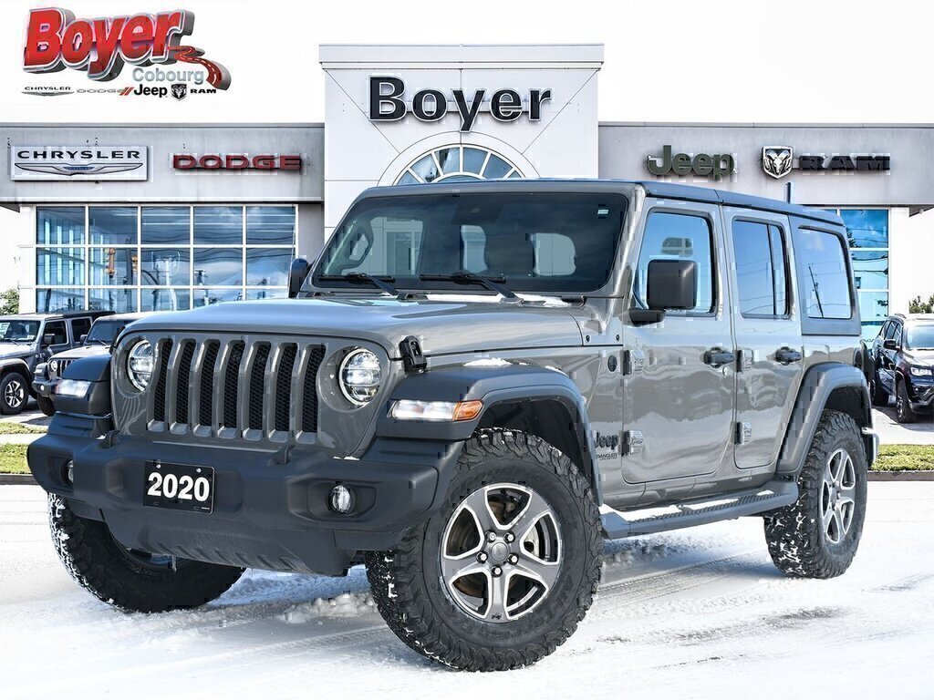 2020 Jeep WRANGLER UNLIMITED BLACK AND TAN EDITION - ONE OWNER - HARD TOP 