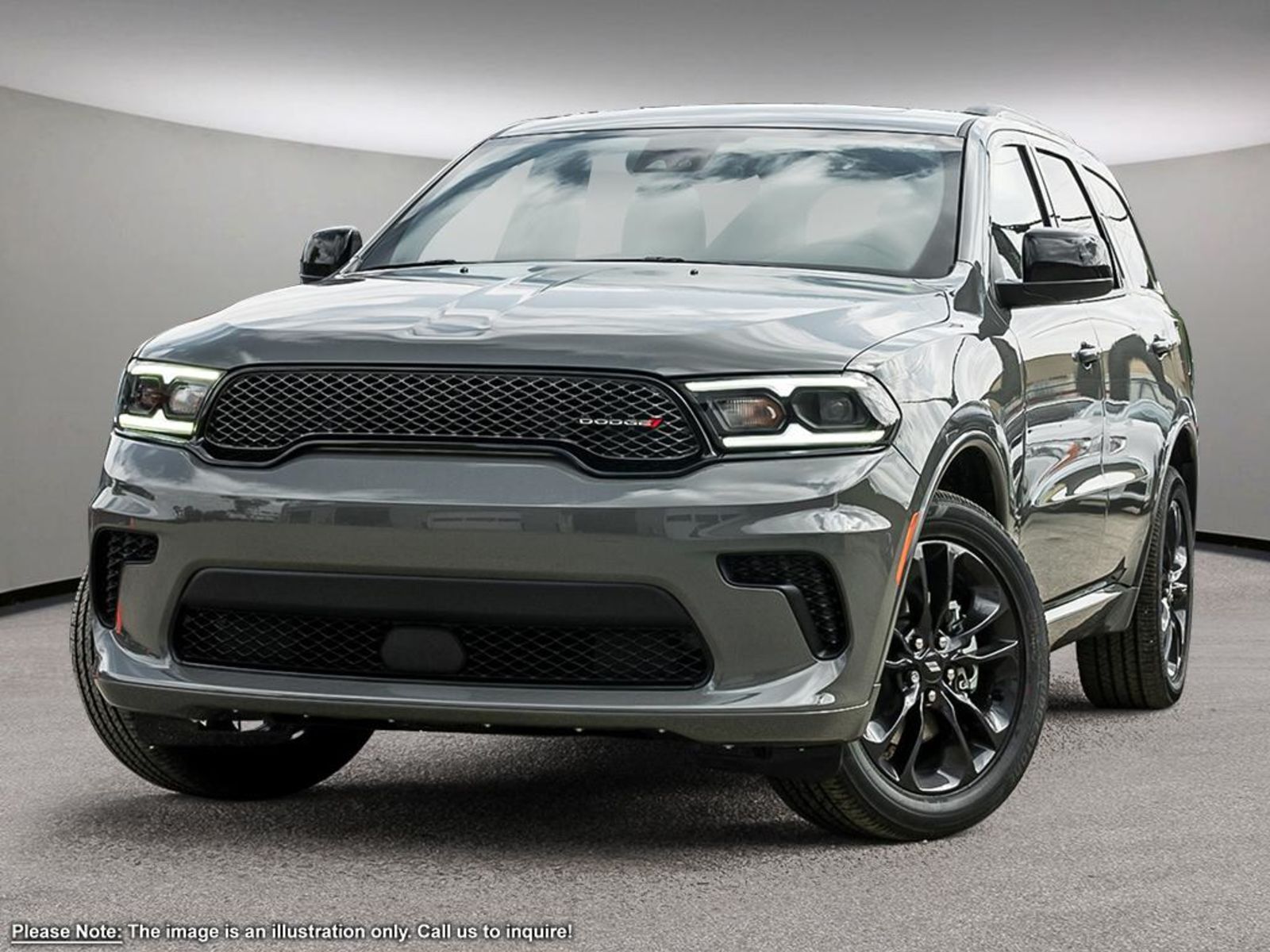 2024 Dodge Durango SXT PLUS IN DESTROYER GREY EQUIPPED WITH A 3.6L V6