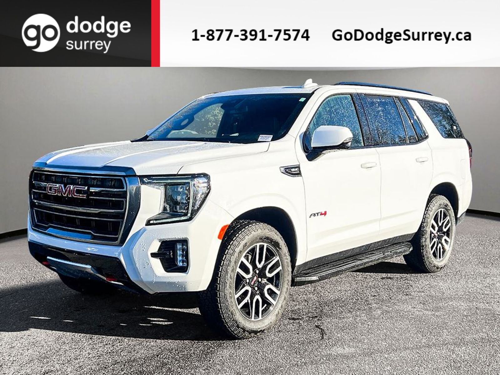 2023 GMC Yukon AT4 + 4WD/LEATHER/NAVI/PANO SUNROOF/3RD ROW SEATS/