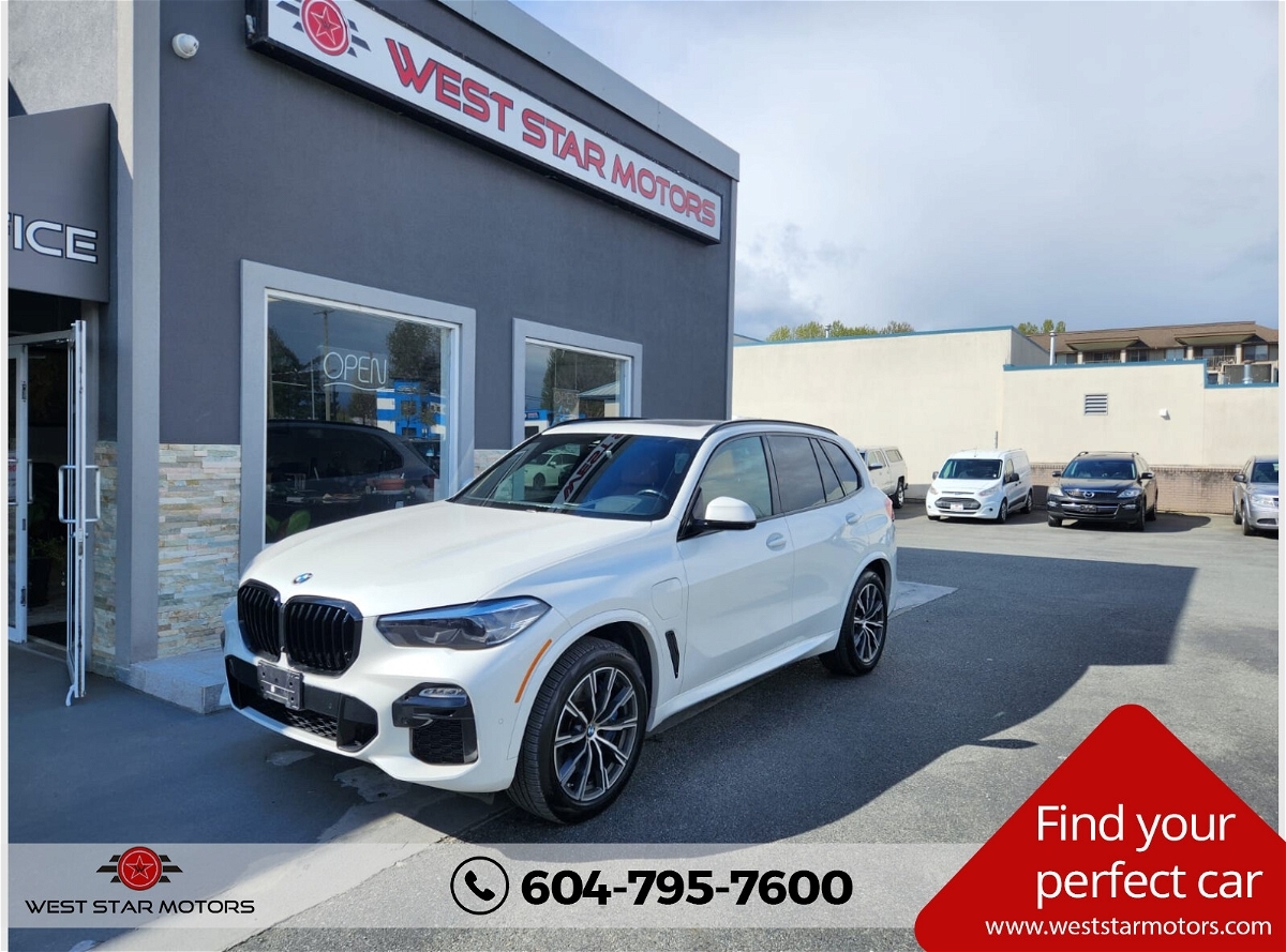 2021 BMW X5 xDrive45e M Sport! Crystal Package! No PST!