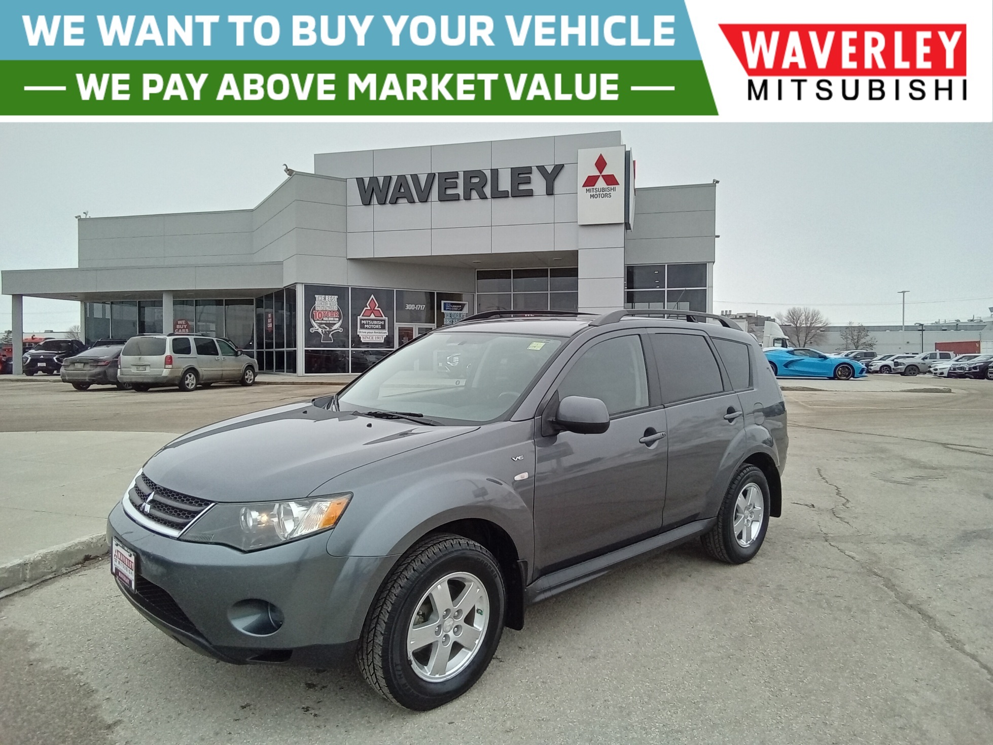 2009 Mitsubishi Outlander AWD V6 | Bought and serviced here exclusively SUV