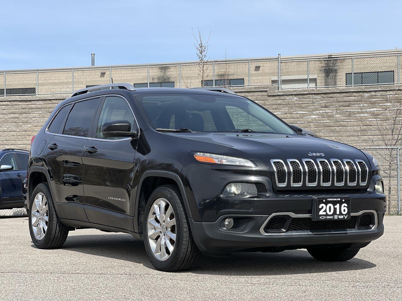 2016 Jeep Cherokee Limited LEATHER | SUNROOF | COOLED/HEATED SEATS | 