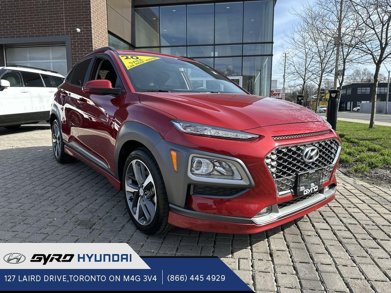 2020 Hyundai Kona 1.6T Ultimate w/Red Colour Pack