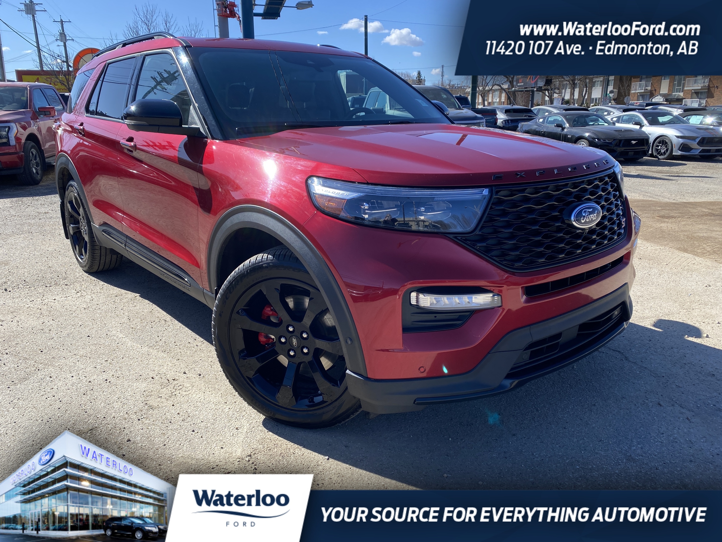 2020 Ford Explorer ST | Heated/Cooled Seats | 3-Zone A/C | Sunroof