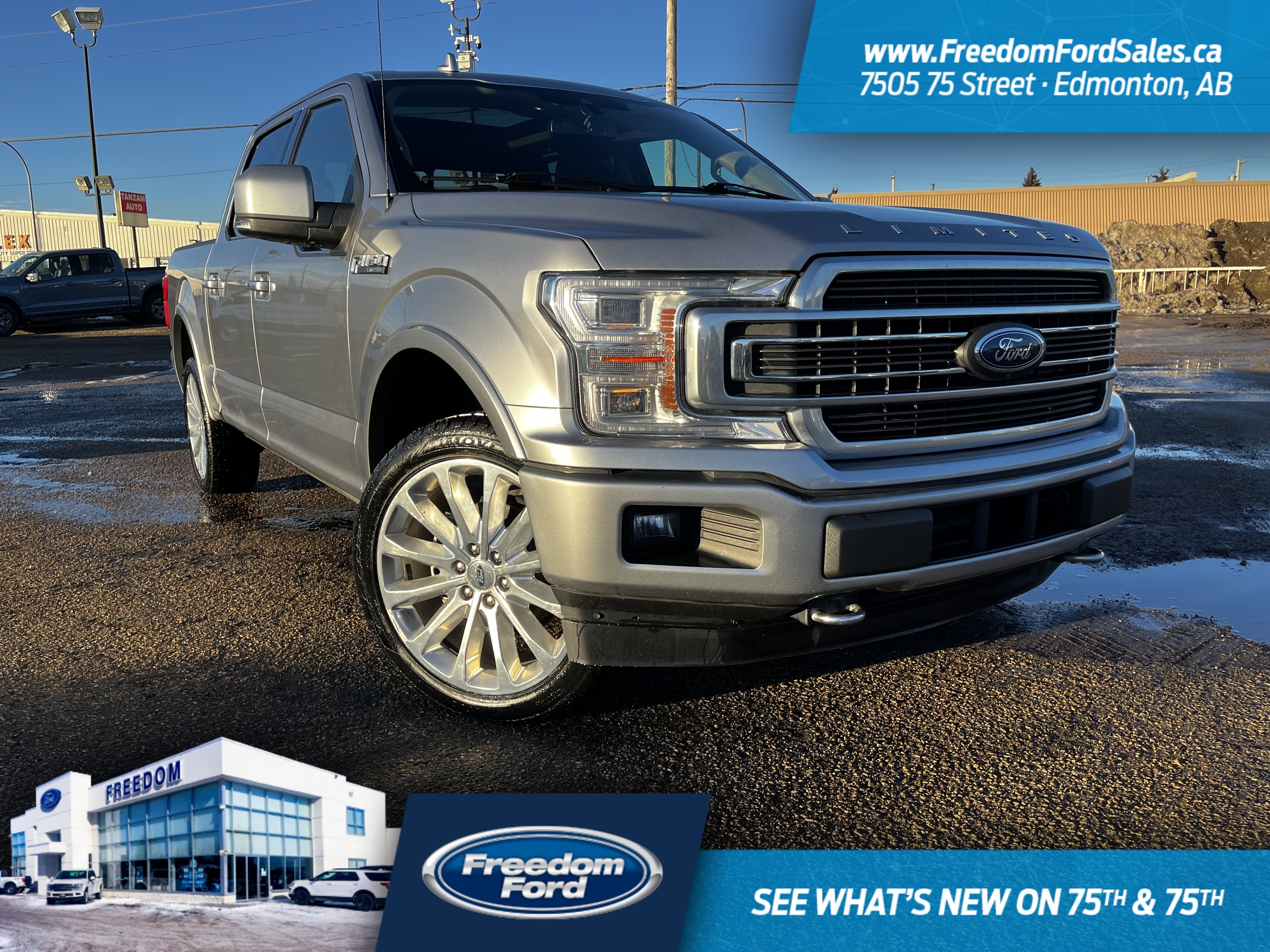 2020 Ford F-150 Limited SuperCrew 145 | Rear Cam | Heated Seats | 