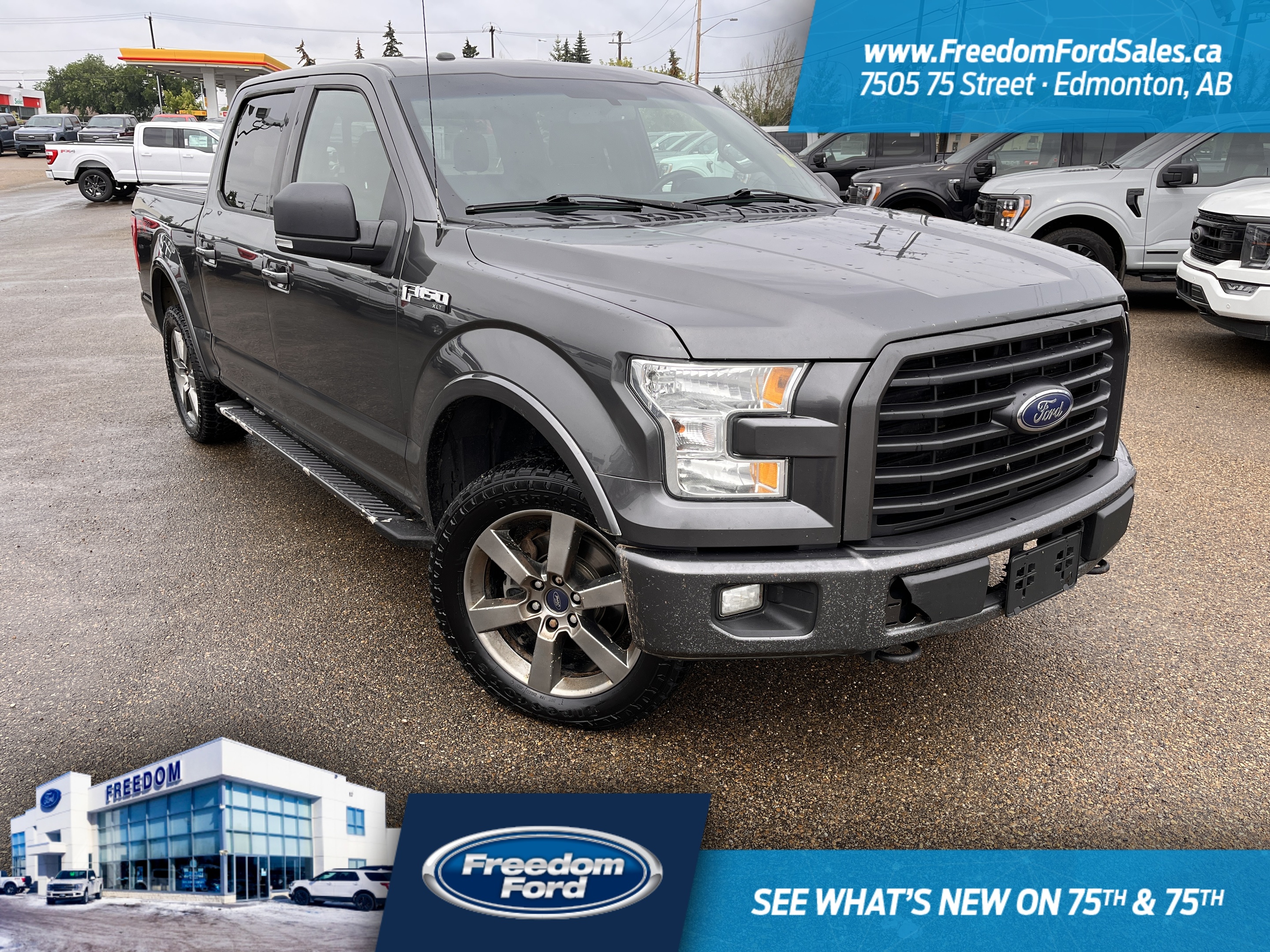2015 Ford F-150 XLT SuperCrew 145 | Rear Cam | Tow Package | SYNC