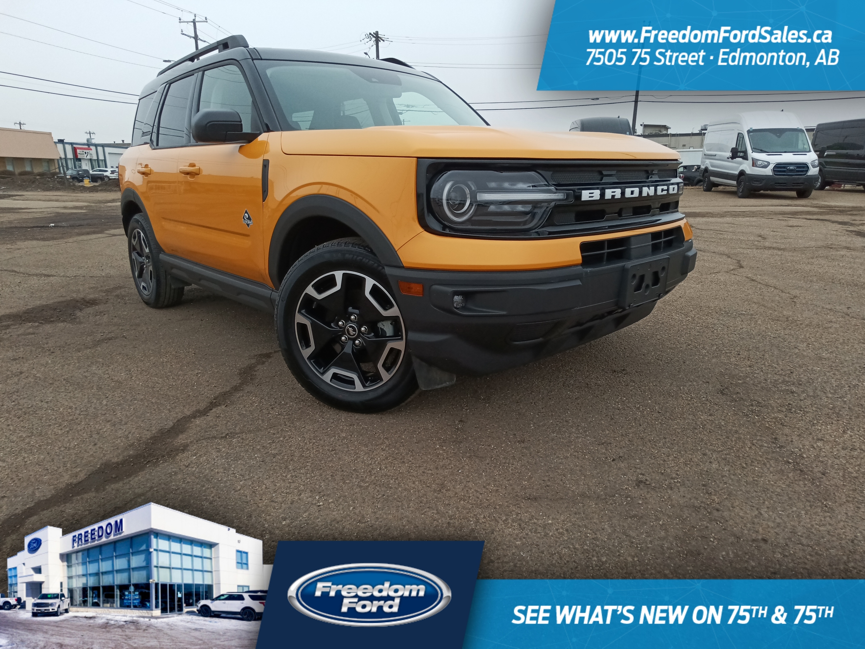 2022 Ford Bronco Sport Outer Banks | Rear Cam | Heated Seats | Remote Sta