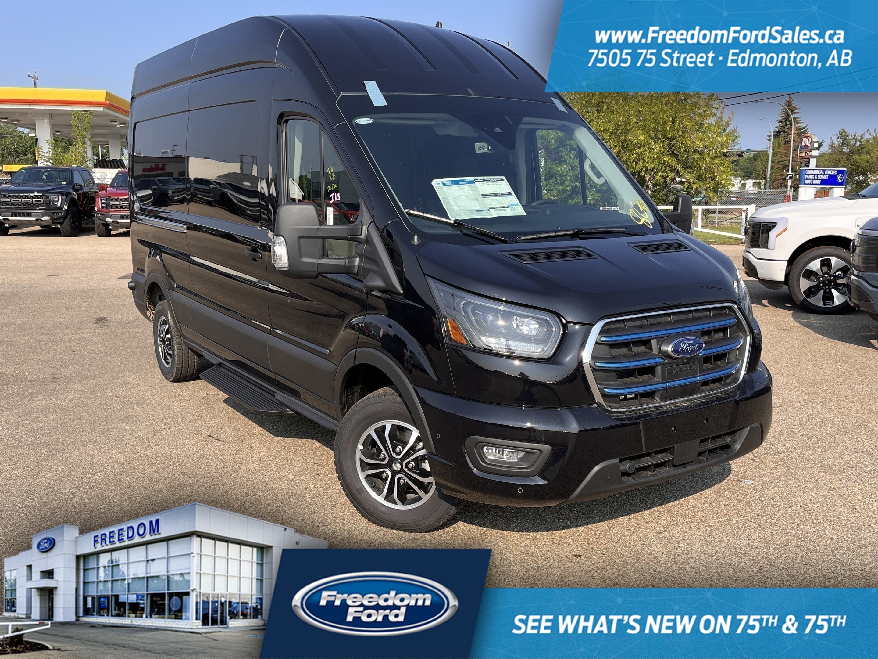 2023 Ford E-Transit Cargo Van High Roof Cargo