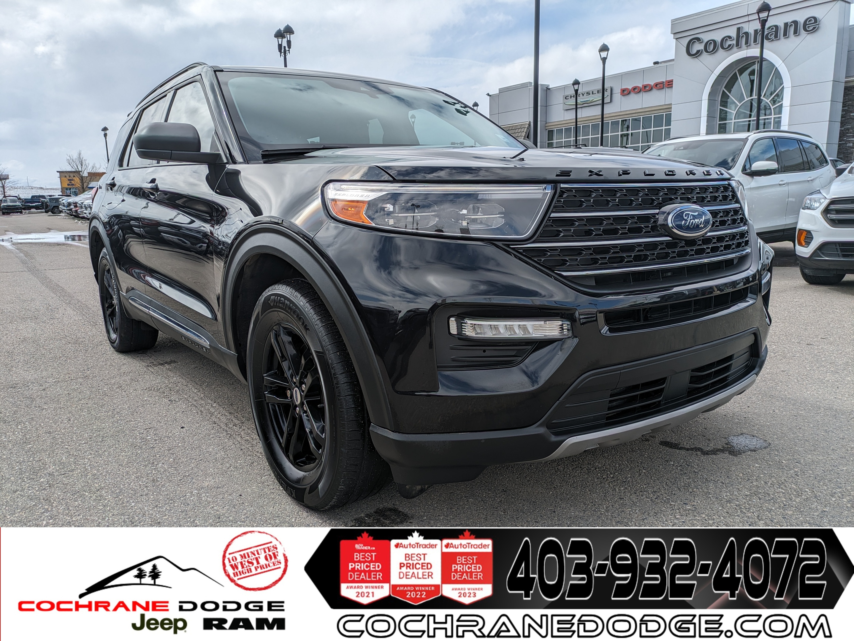 2021 Ford Explorer XLT AWD with 2 sets of tires!