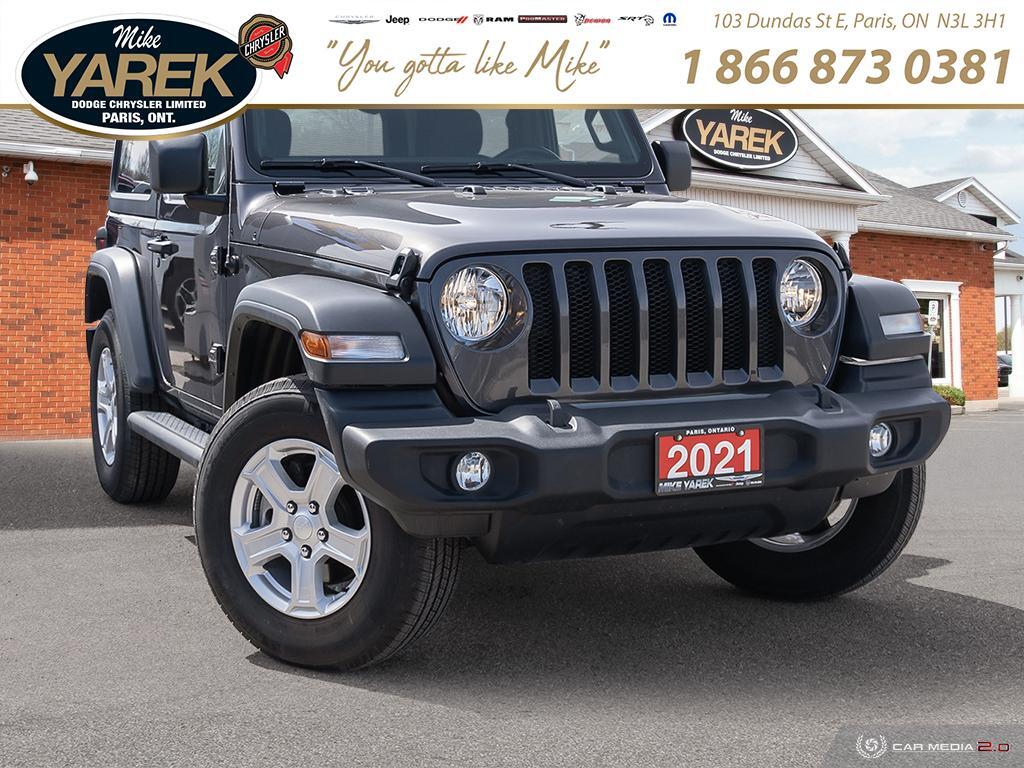 2021 Jeep Wrangler SPORT S 4x4 DUAL TOP GROUP!!! SPRING IS HERE!!