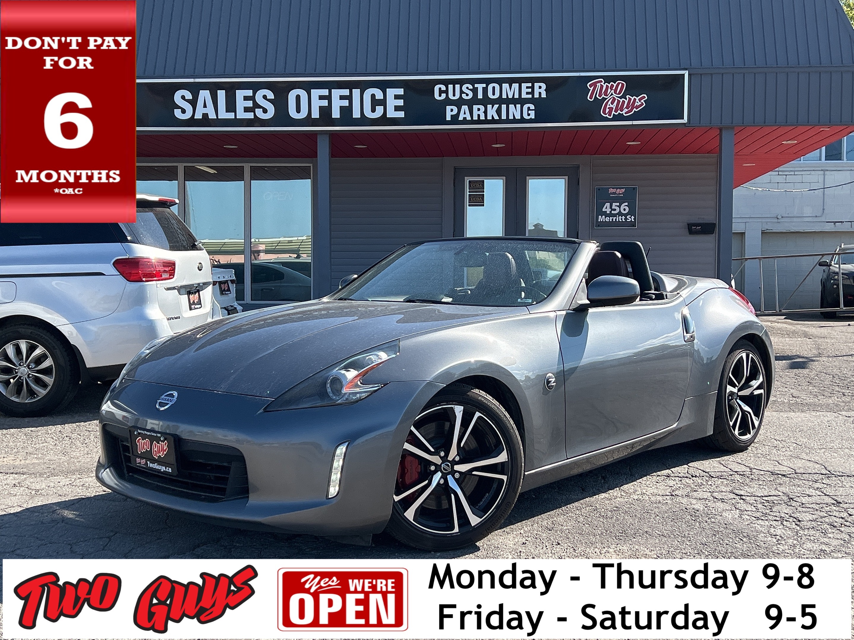 2018 Nissan 370Z ROADSTER SPT TRG | SOFTTOP | SPRING CLEAROUT | Auto | Nav |