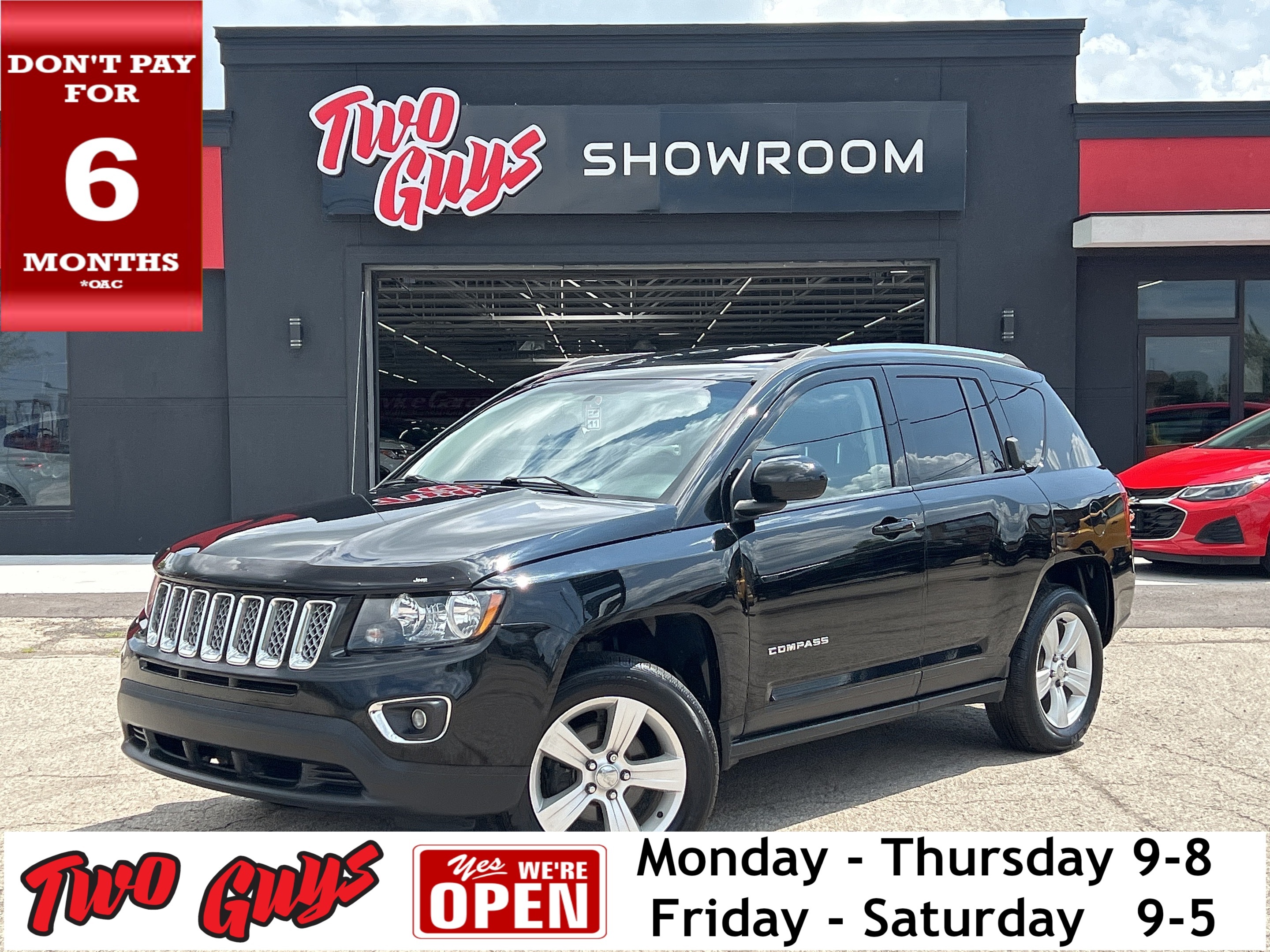 2016 Jeep Compass High Altitude | 4WD | Leather | Sunroof |