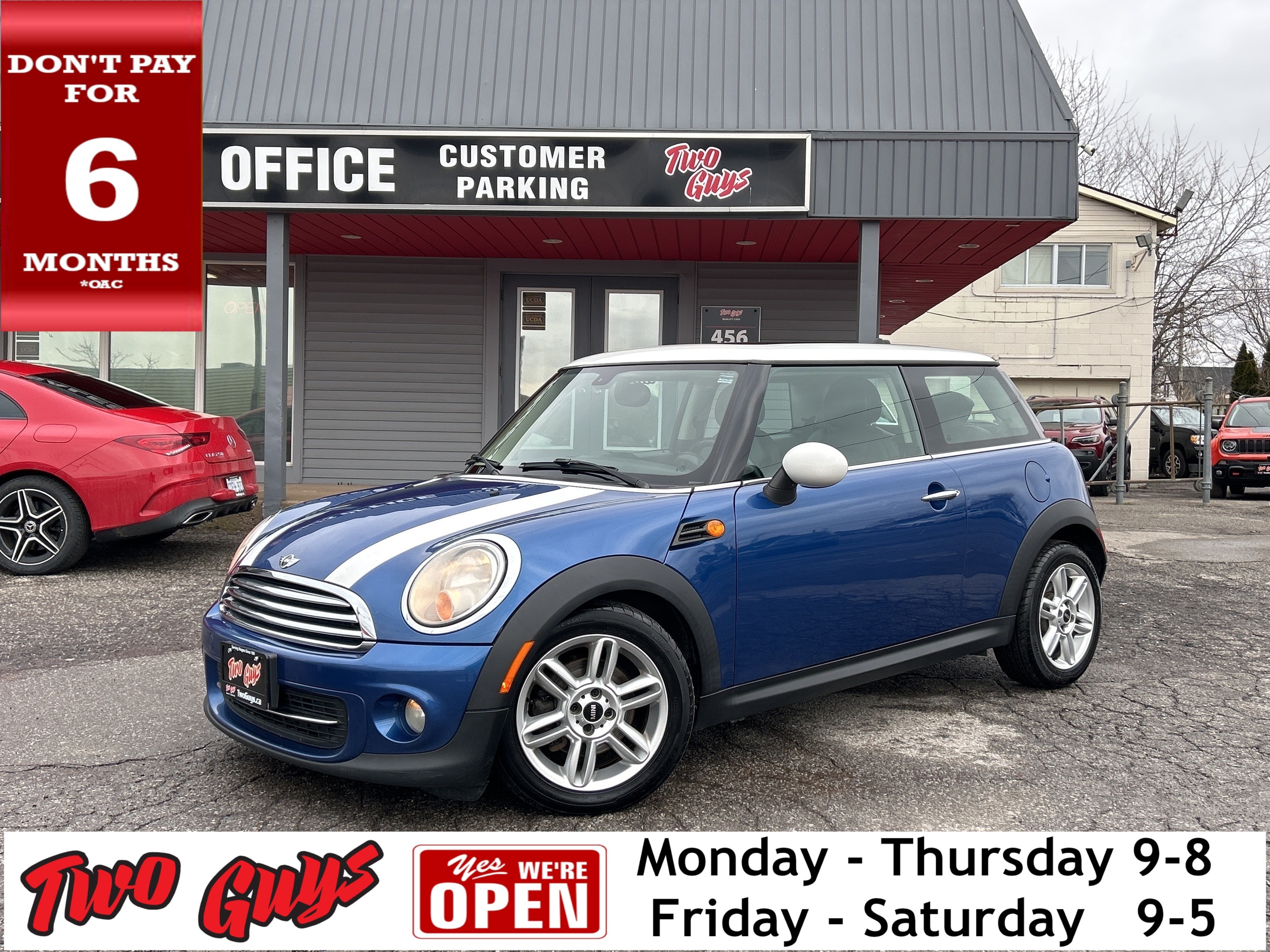 2013 MINI Cooper Hardtop HB | New Tires | AUTO | Dbl Panoroof