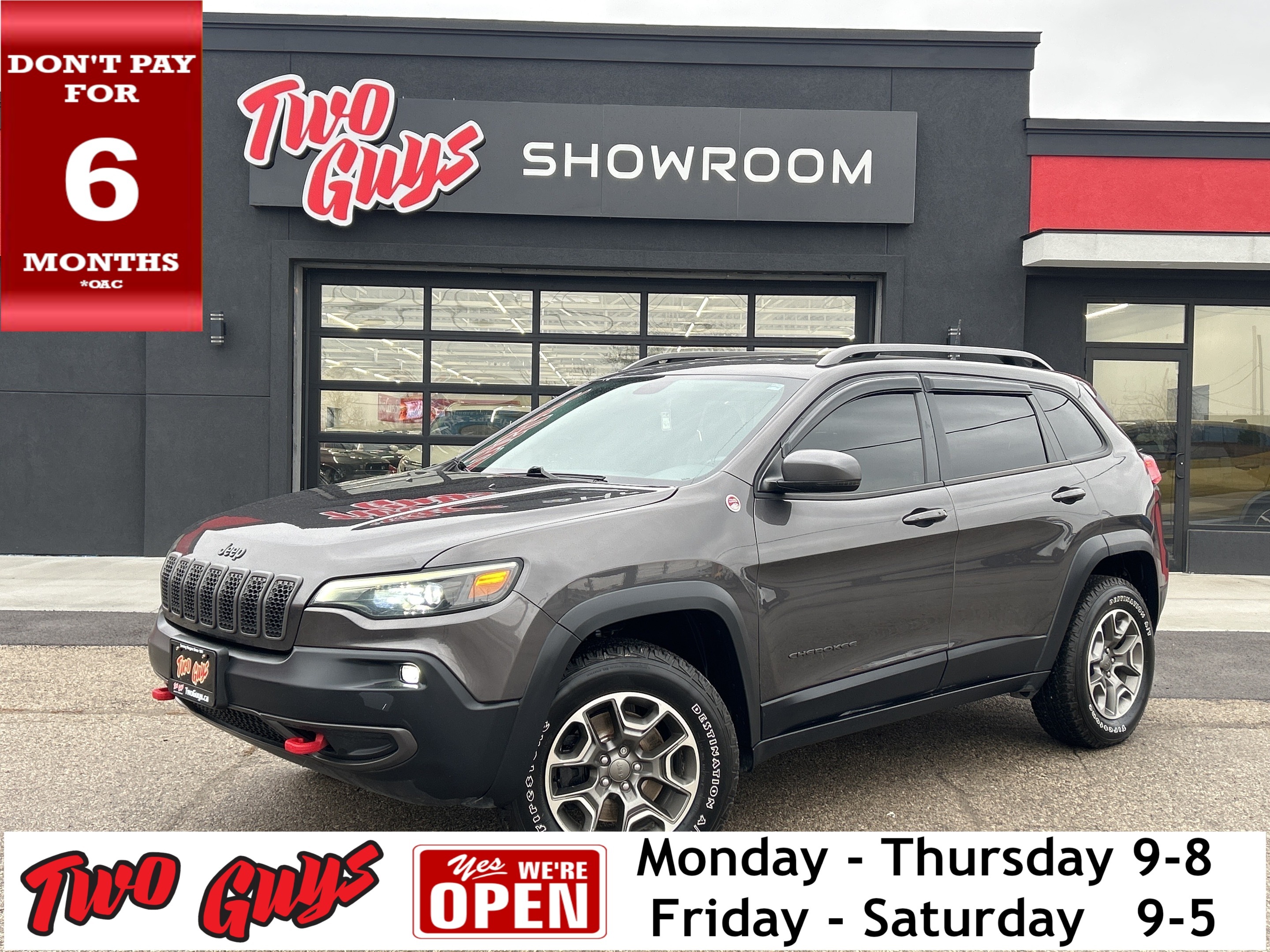 2021 Jeep Cherokee Trailhawk | V6 4WD | Panoroof | FULL LEATHER |