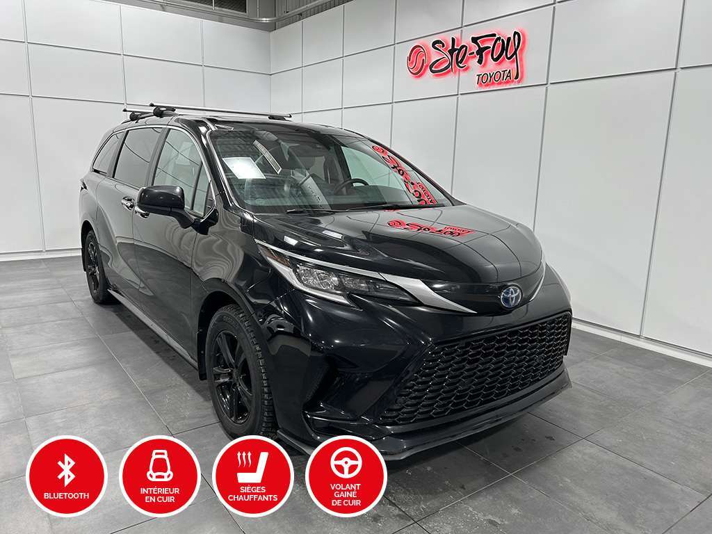 2022 Toyota Sienna XSE - VOLANT CHAUFFANT - INT. CUIR - 7 PASSAGERS
