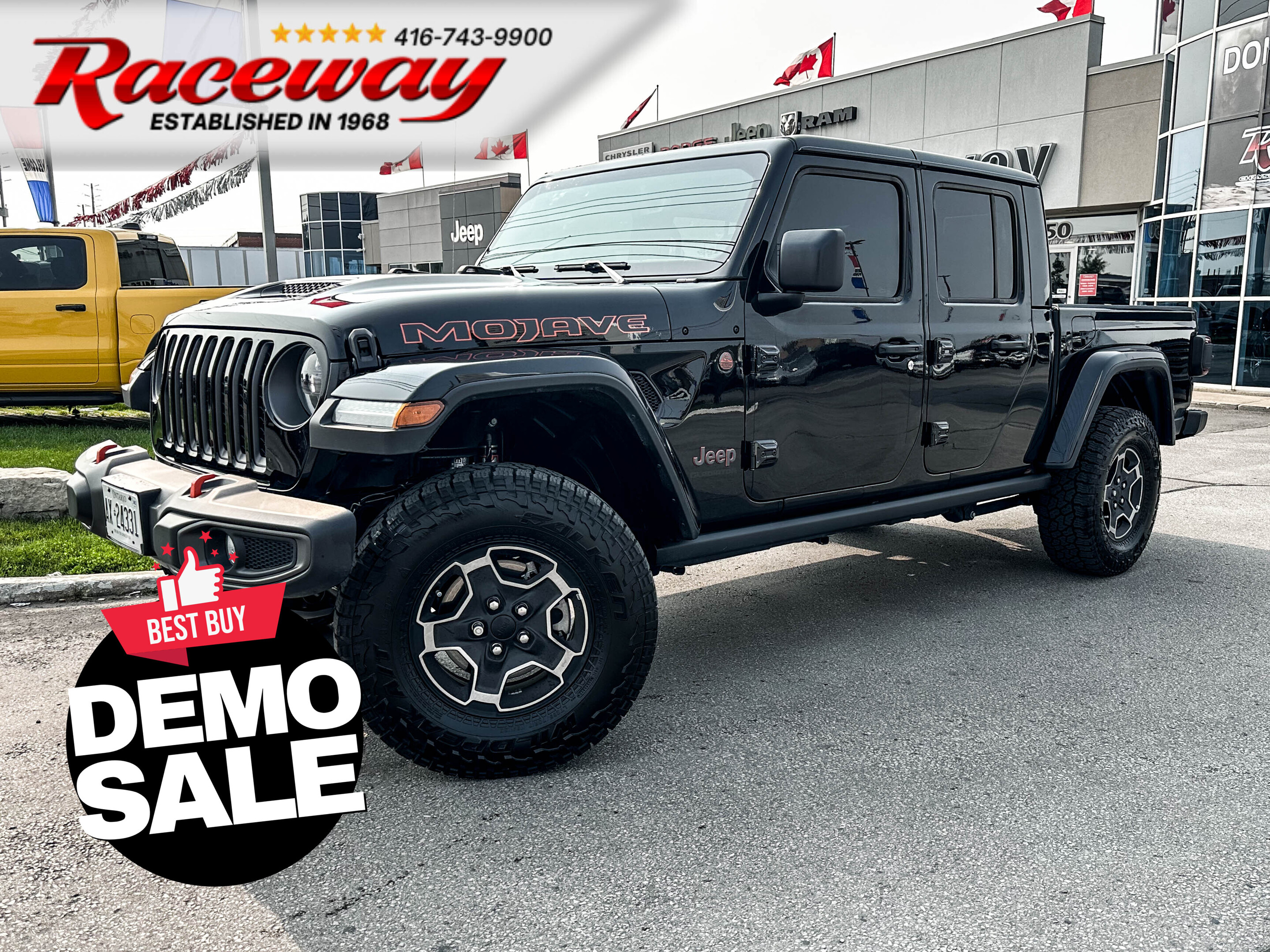 2023 Jeep Gladiator Mojave *DEMO* LEATHER | LEDs | TOW PCKG